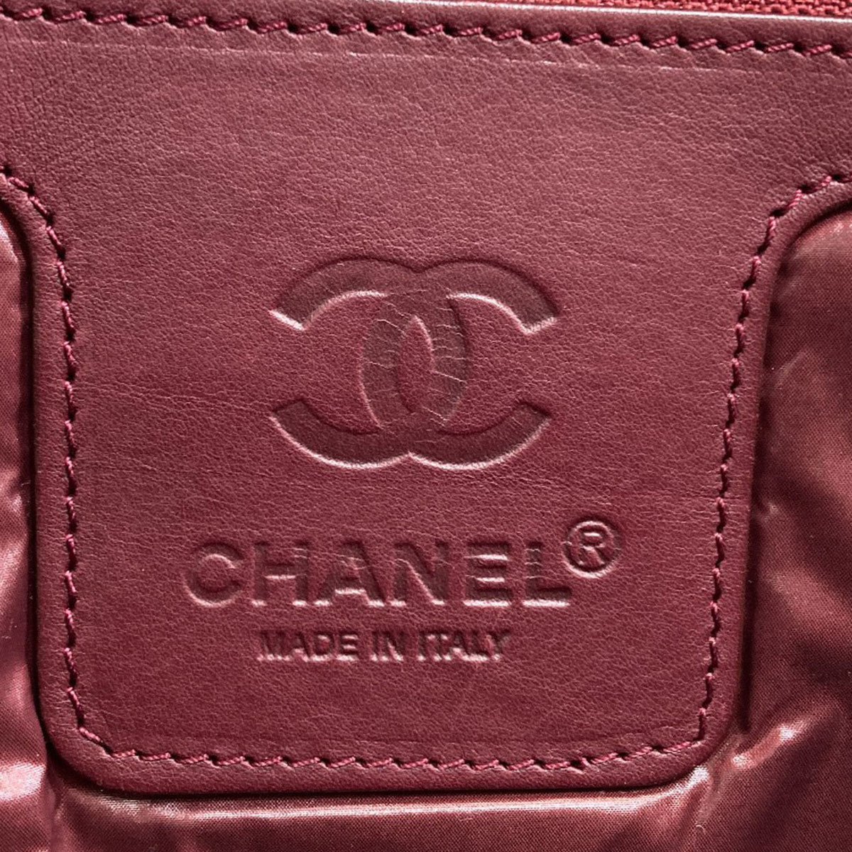 Chanel Black Nylon Boston Bag (Pre-Owned)