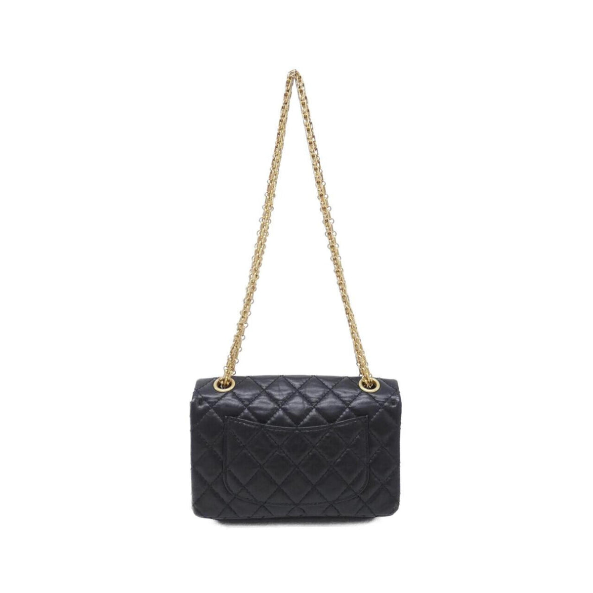 Chanel Black Leather Shoulder Bag (Pre-Owned)