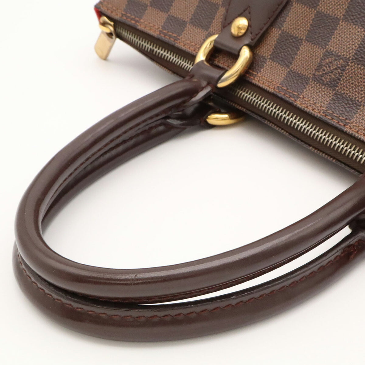 Louis Vuitton Brown Pvc Handbag Tote Bag (Pre-Owned)