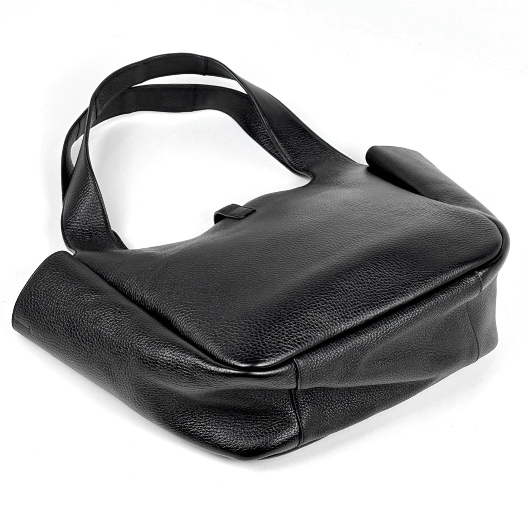 Saint Laurent Black Leather Tote Bag (Pre-Owned)