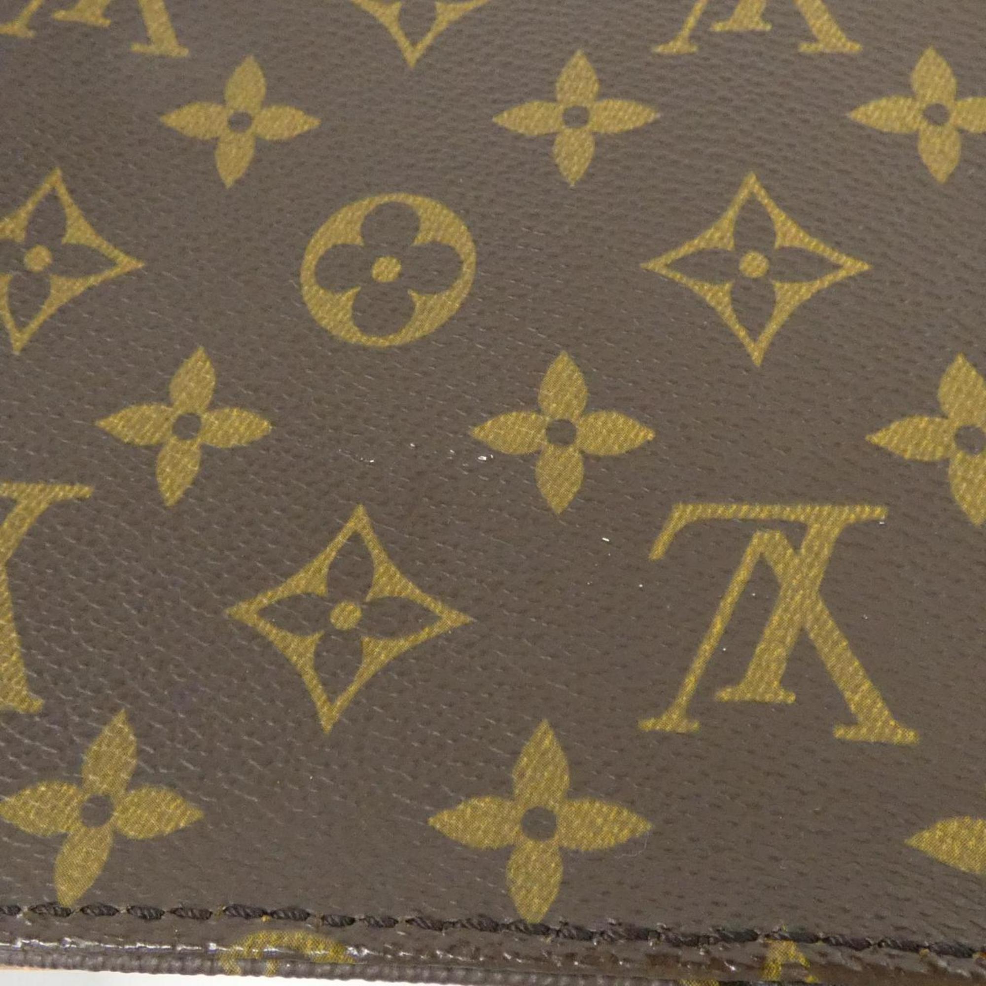 Louis Vuitton Brown Coated Canvas Shoulder Bag (Pre-Owned)