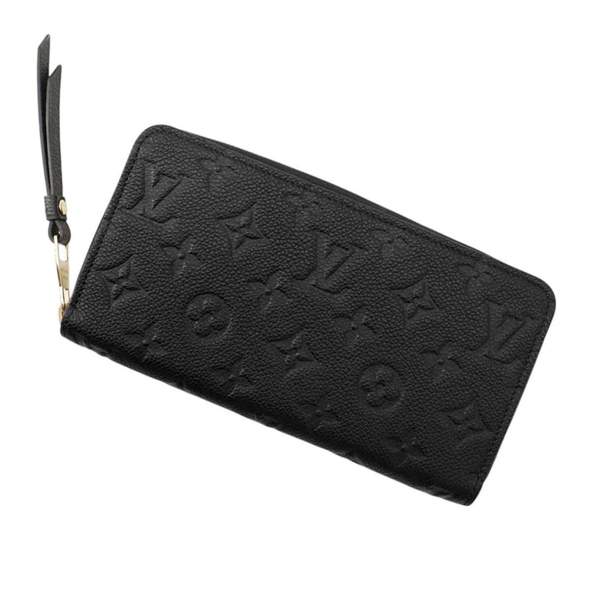Louis Vuitton Monogram Empreinte Black Noir Monogram Empreinte Long Wallet (Bi-Fold) (Pre-Owned)