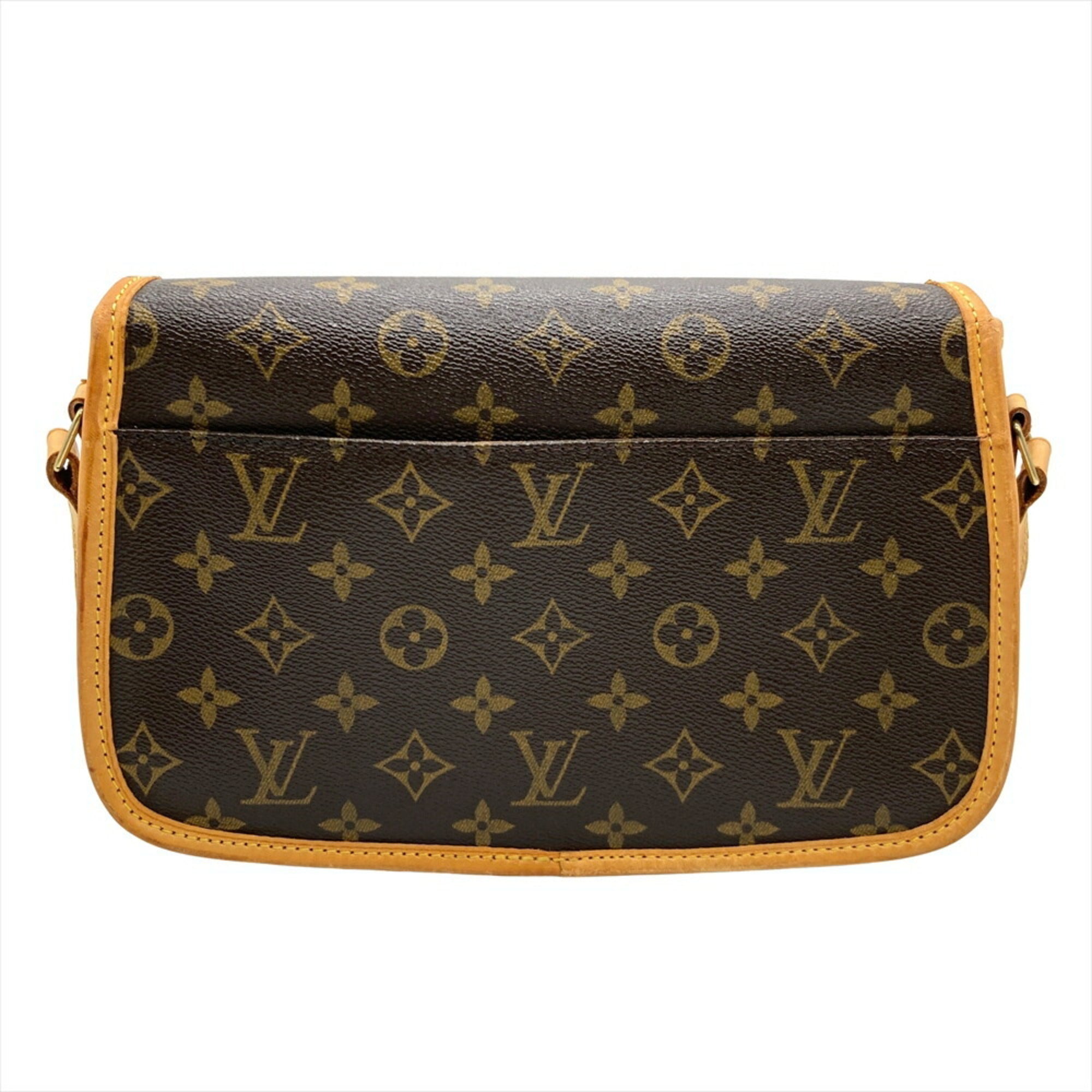 Louis Vuitton Brown Monogram Canvas Shoulder Bag (Pre-Owned)