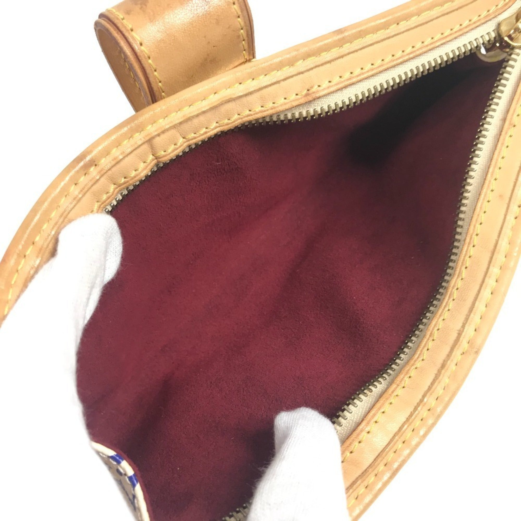 Louis Vuitton Blanc Monogram Multi-Color White Monogram Multicolore Clutch Bag Handbag Shoulder Bag (Pre-Owned)