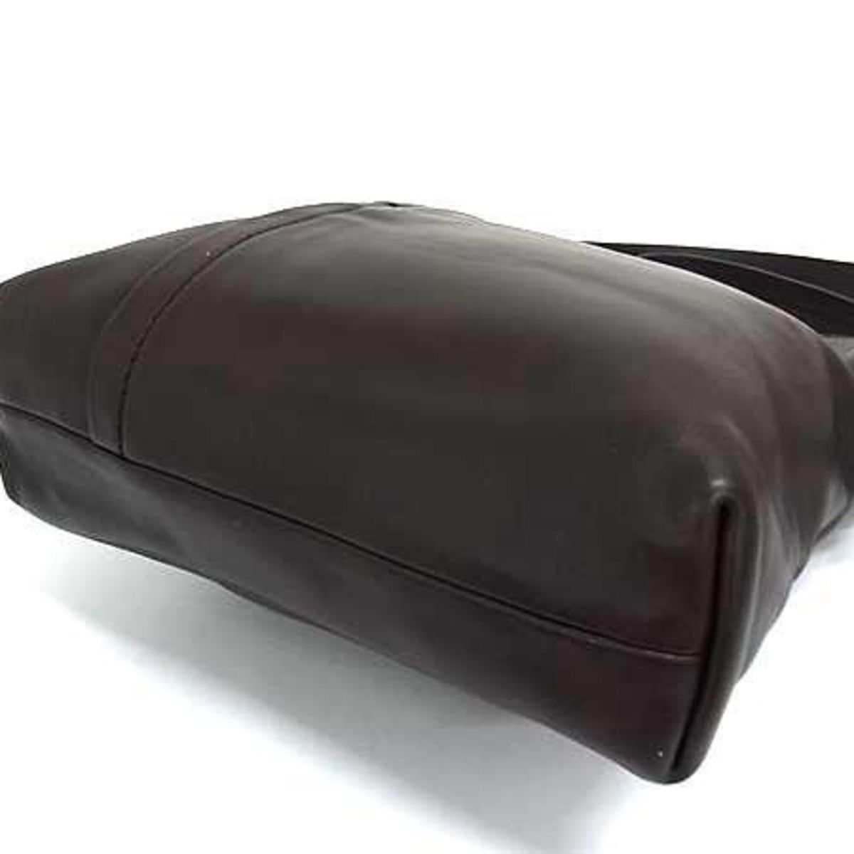Salvatore Ferragamo Brown Leather Shoulder Bag (Pre-Owned)