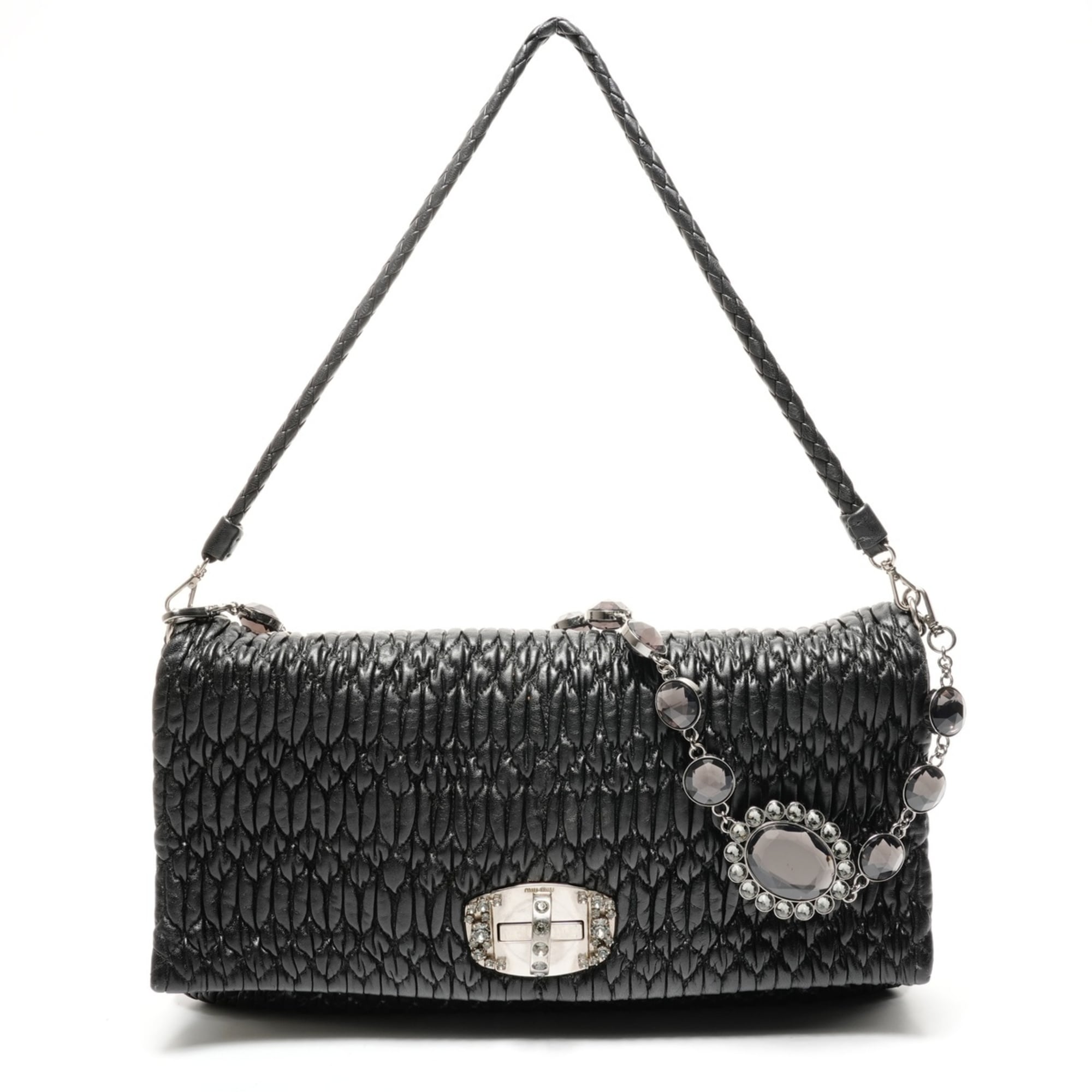 Miu Miu Black Shoulder Bag (Pre-Owned)
