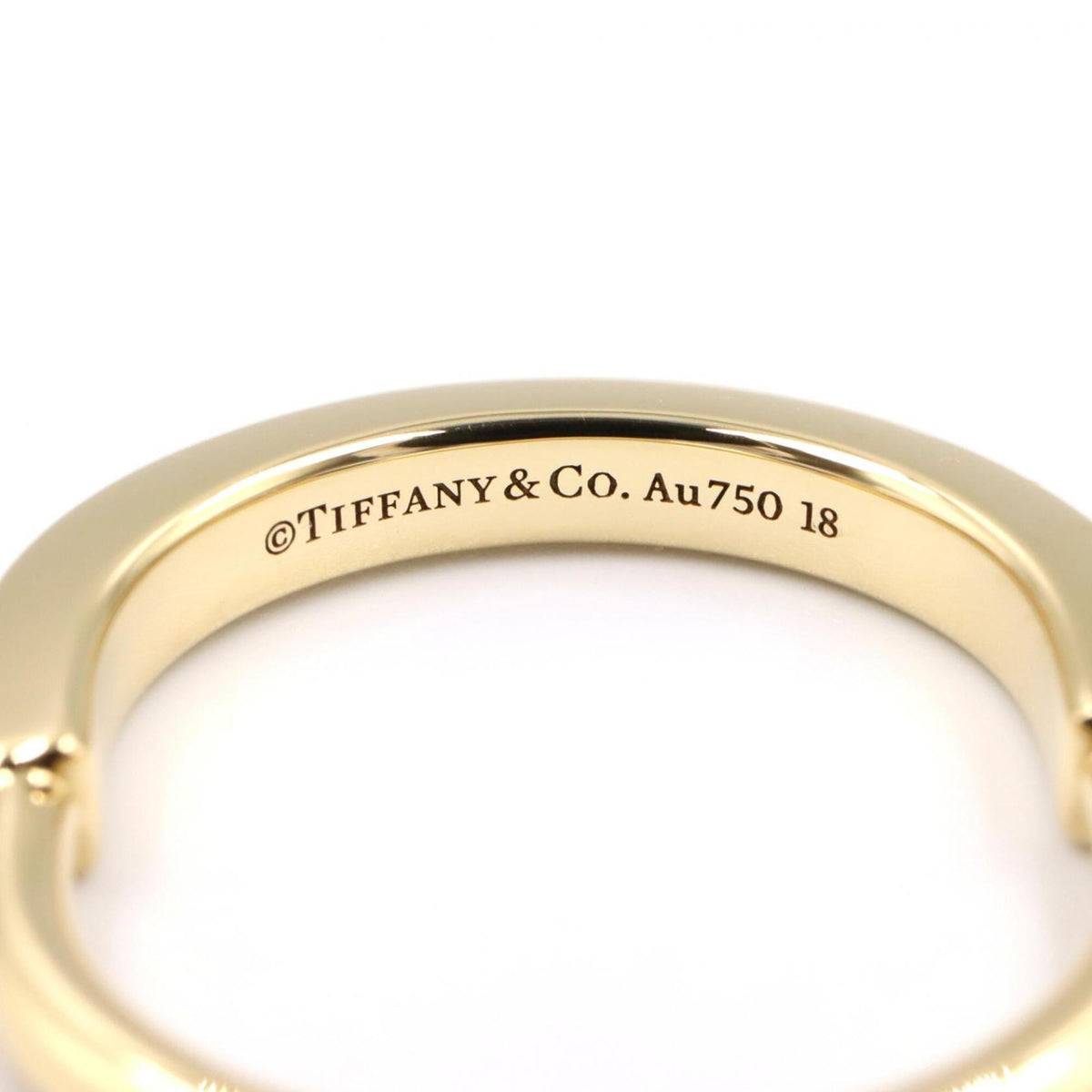 Tiffany Gold Yellow Gold (18K) Band Ring (Pre-Owned)