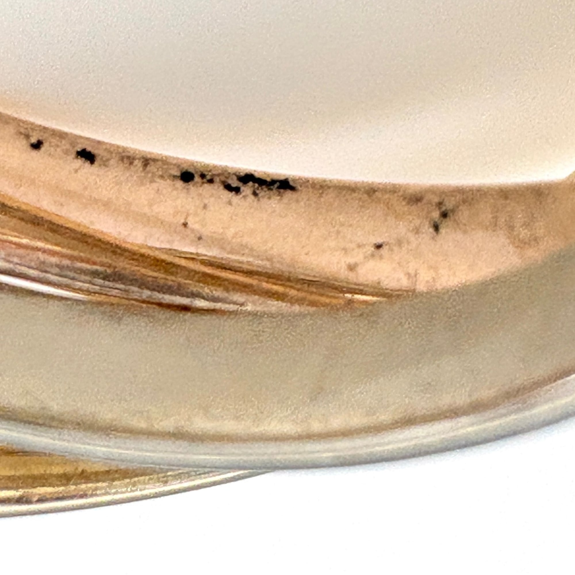 Tiffany Pink Gold (14K) White Gold (14K) Yellow Gold Band Ring (Pre-Owned)