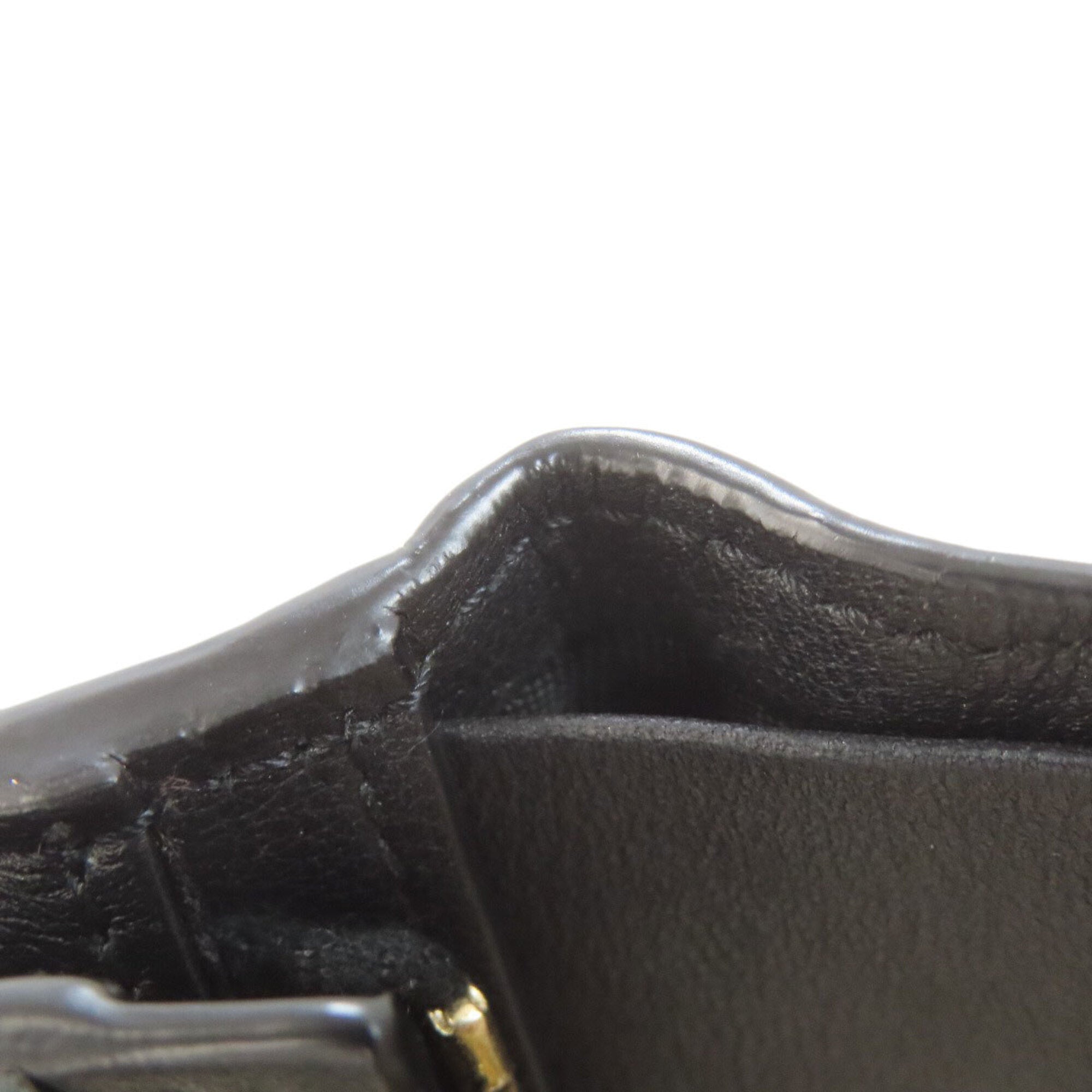Valentino Garavani Black Leather Wallet (Bi-Fold) (Pre-Owned)