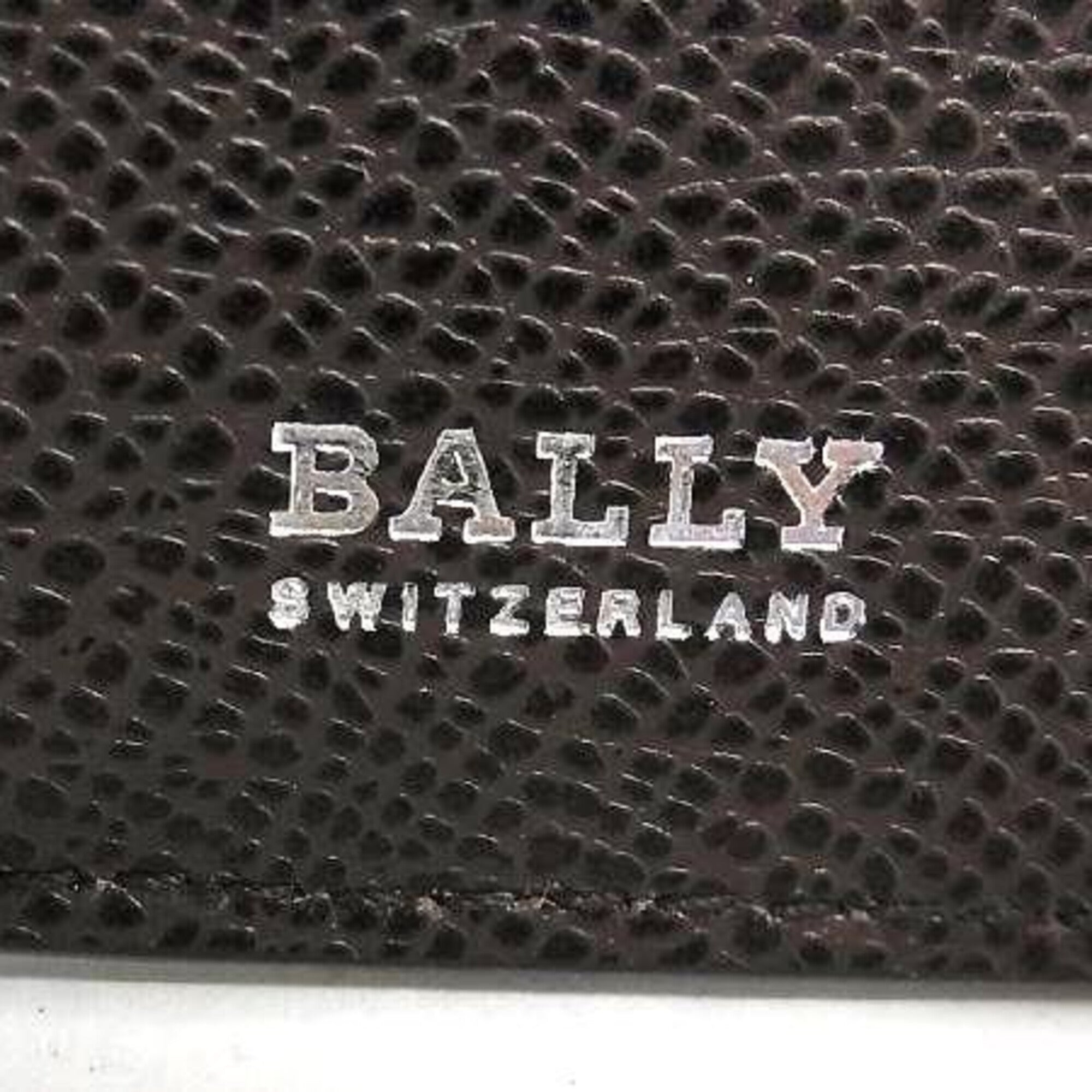 Bally Brown Leather Wallet (Bi-Fold) (Pre-Owned)