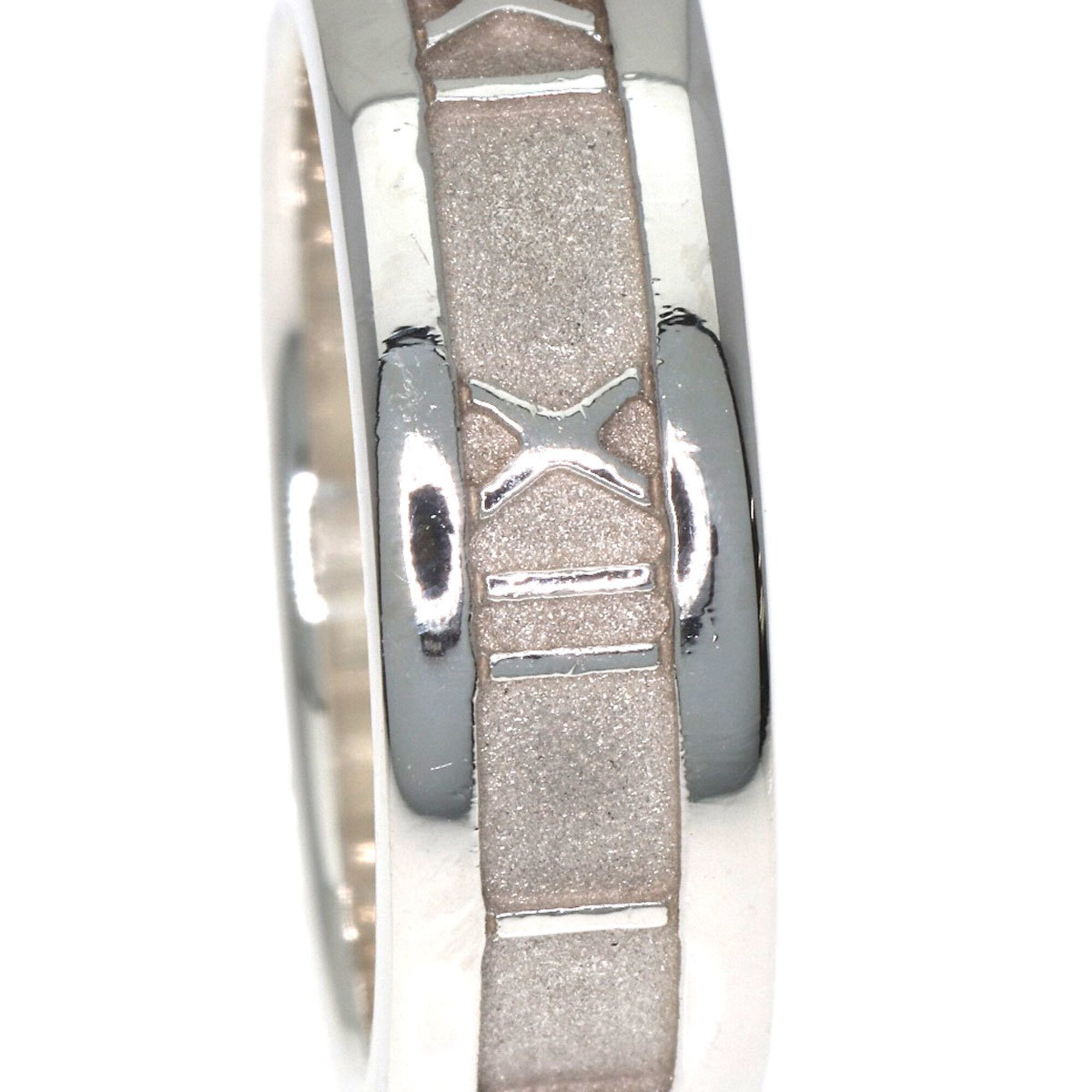 Tiffany Atlas Silver Band Ring (Pre-Owned)