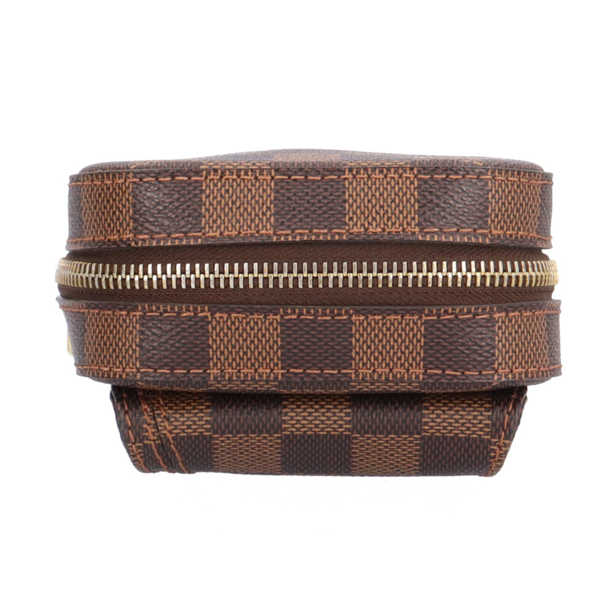Louis Vuitton Brown Damier Canvas Sling Bag (Pre-Owned)