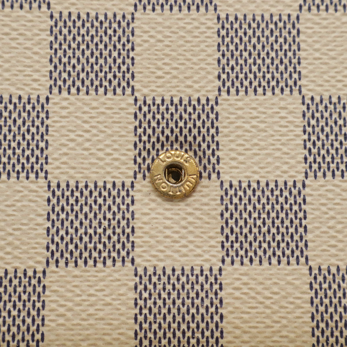 Louis Vuitton Damier Azur Ivory Damier Azur Clutch Bag Pochette Shoulder Bag (Pre-Owned)