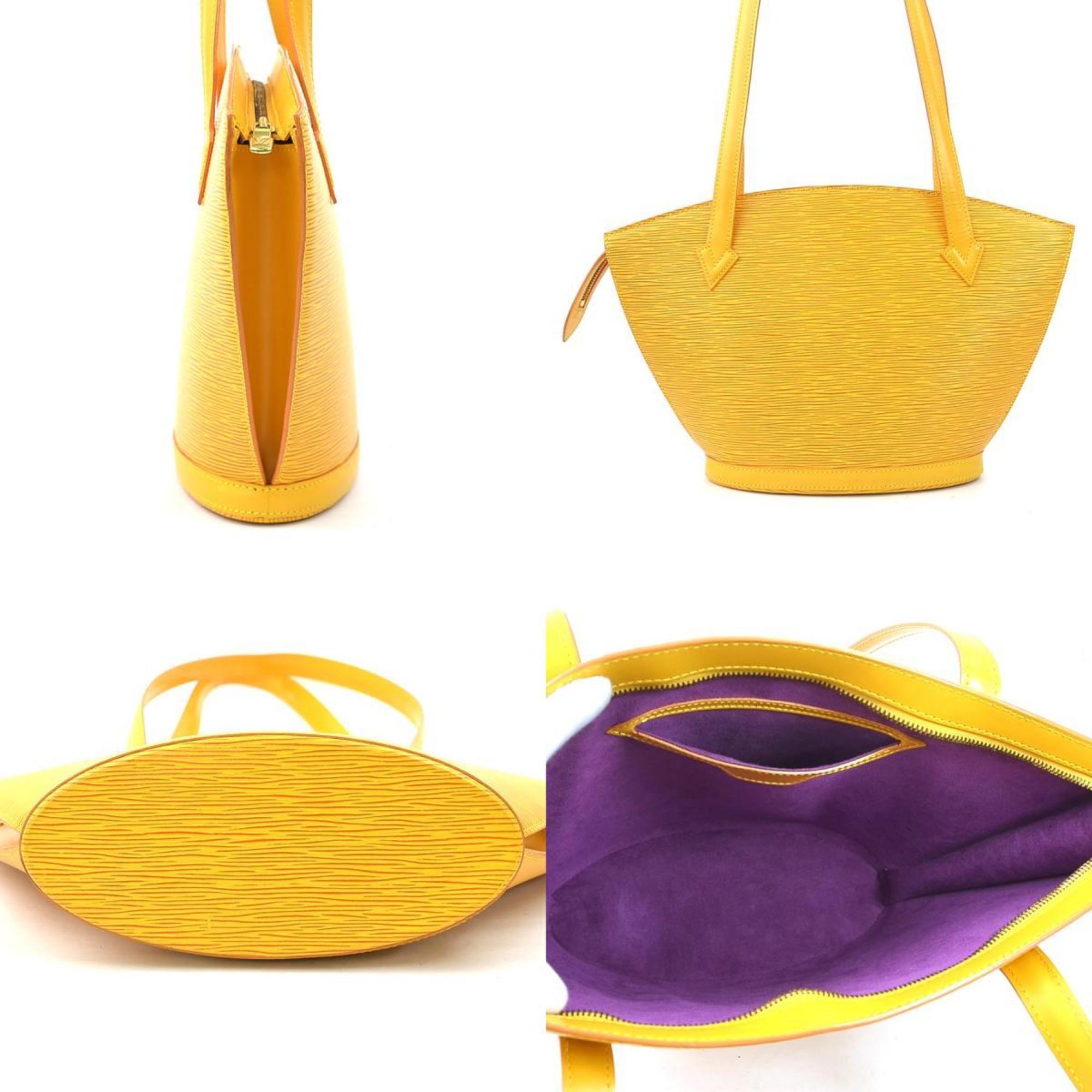 Louis Vuitton Yellow Epi Leather Shoulder Bag (Pre-Owned)