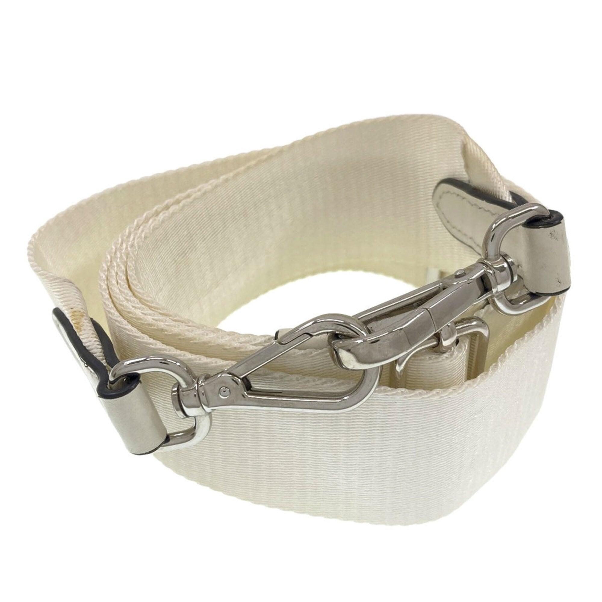 Prada White Leather Handbag (Pre-Owned)