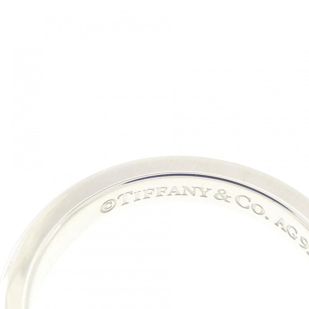 Tiffany Silver 925 Band Ring (Pre-Owned)