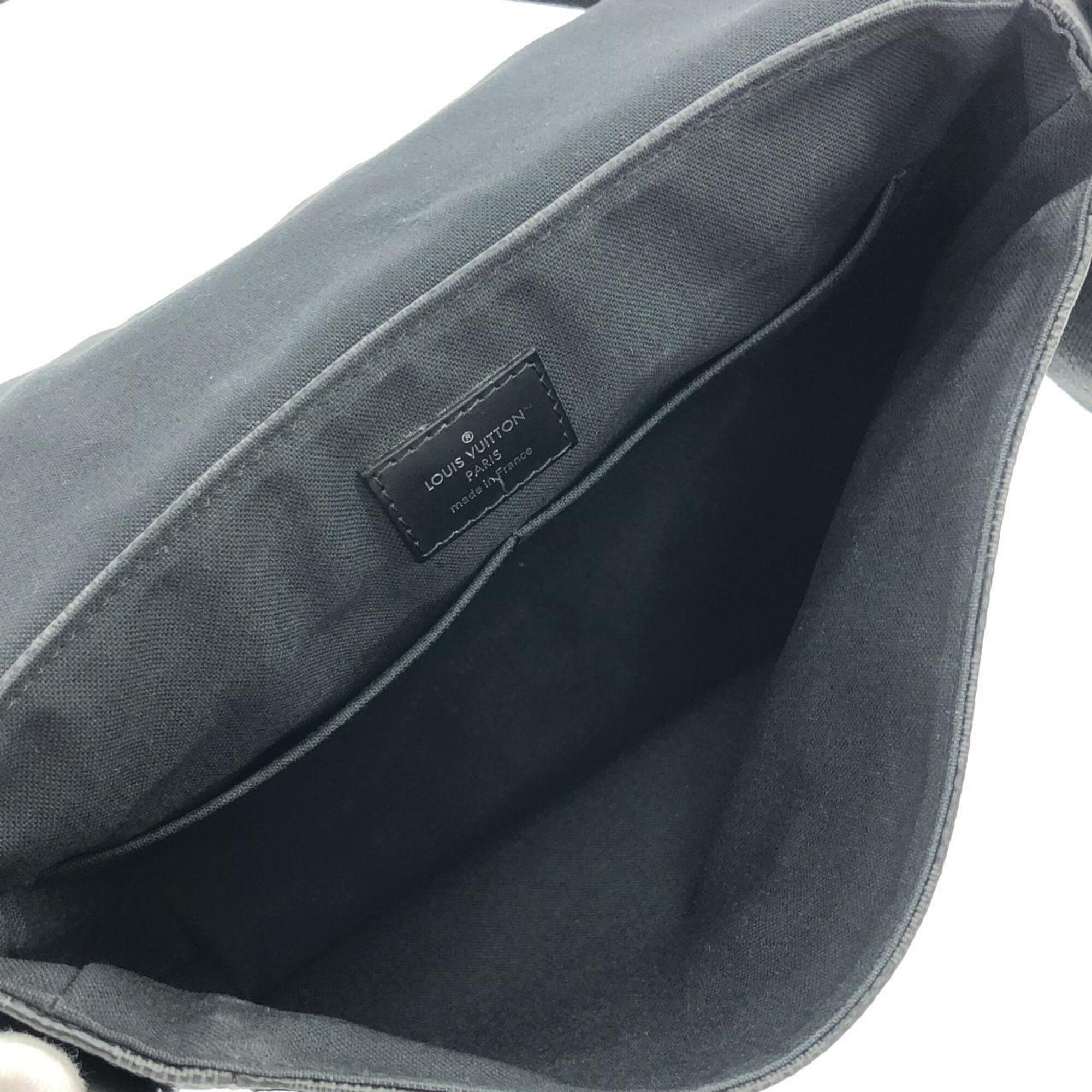 Louis Vuitton Damier Graphite Graphite Coated Canvas Shoulder Bag (Pre-Owned)