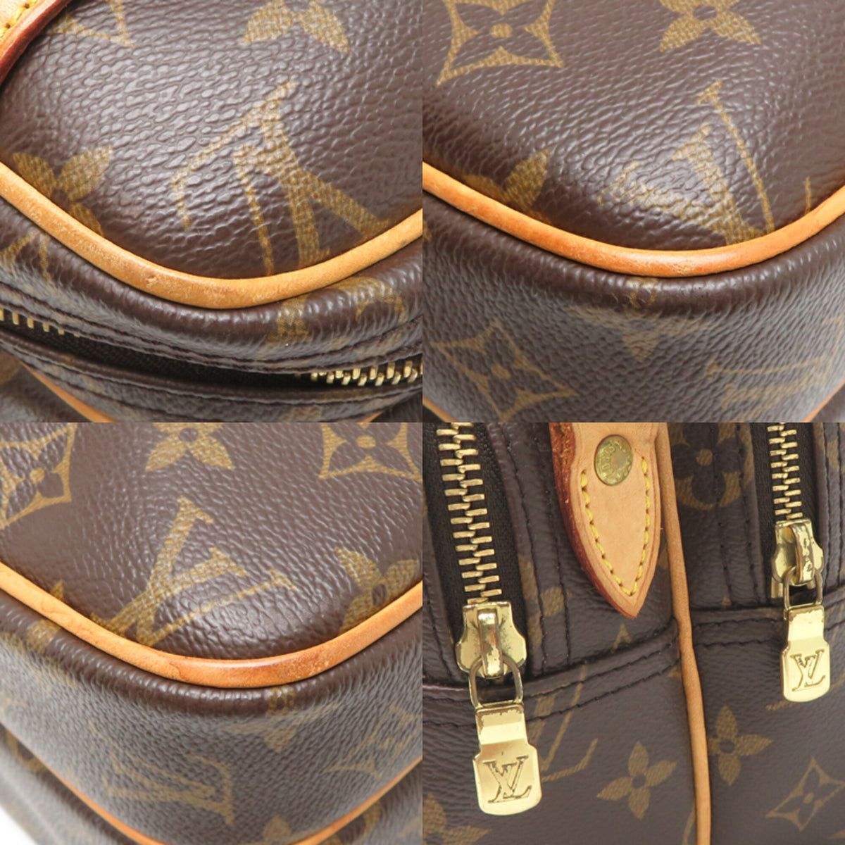 Louis Vuitton Brown Monogram Shoulder Bag (Pre-Owned)