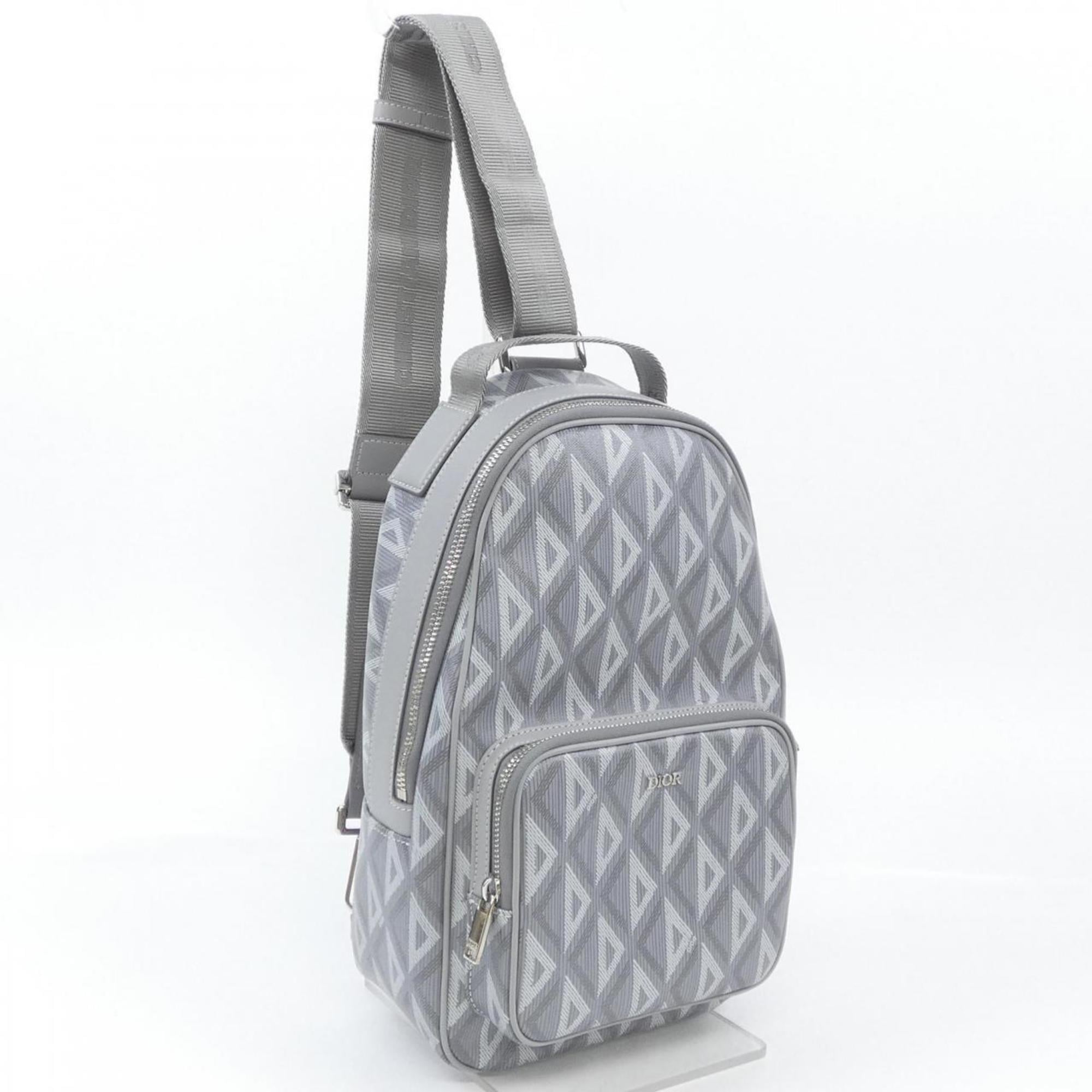 Christian Dior Gray Handbag Sling Bag (Pre-Owned)