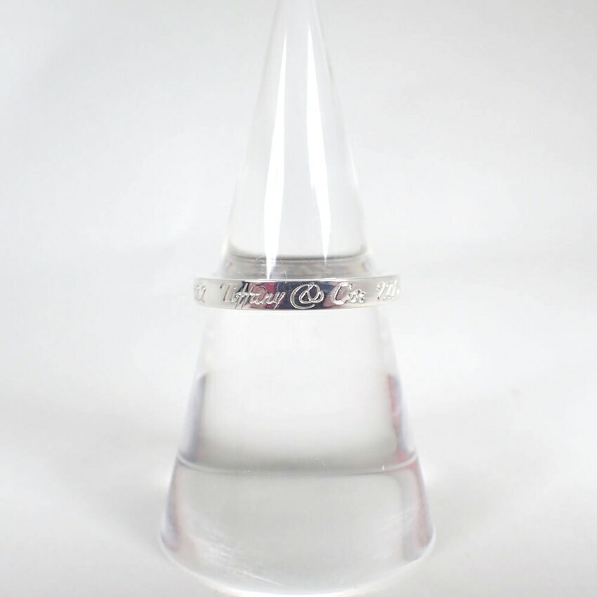 Tiffany Sterling Silver 925 Band Ring (Pre-Owned)