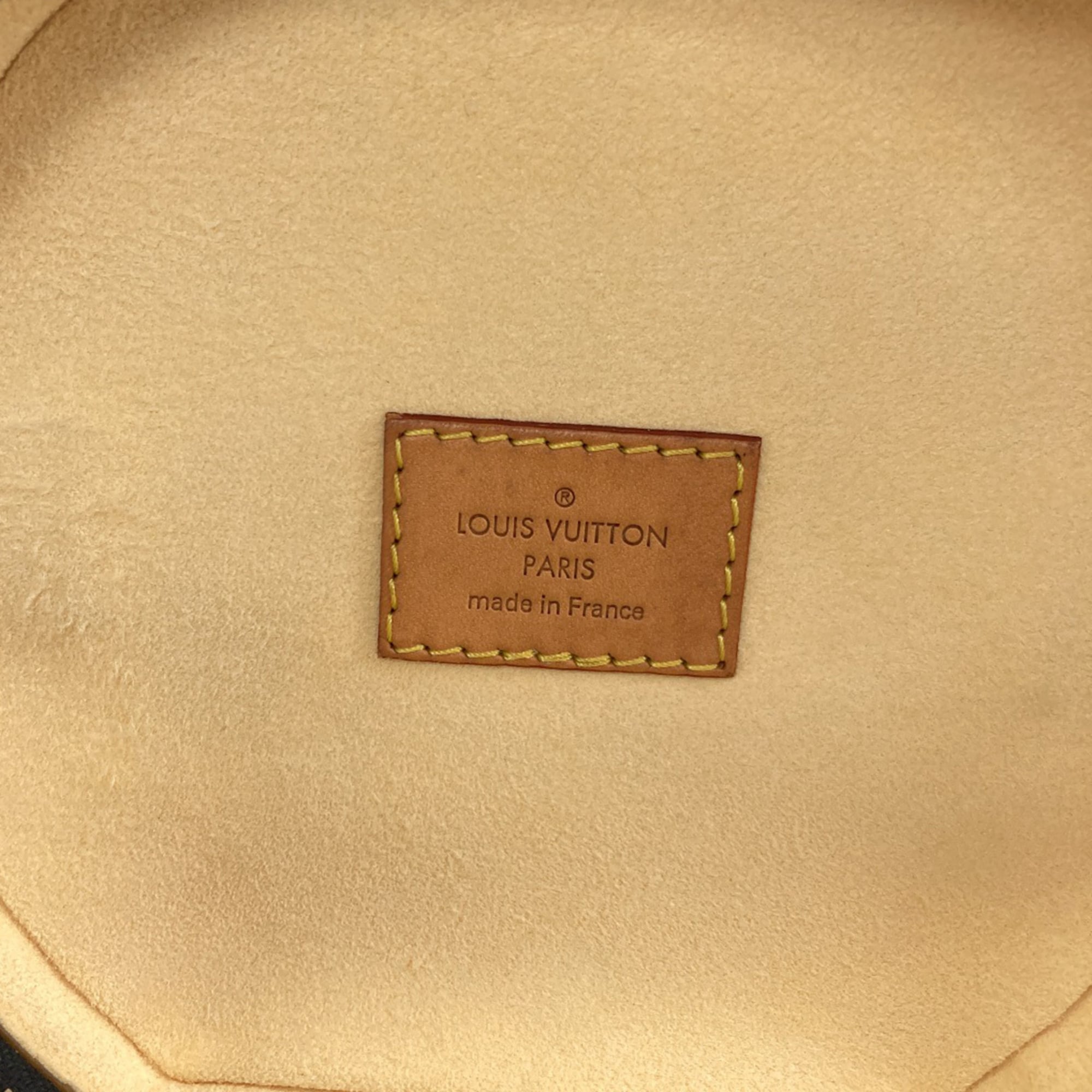 Louis Vuitton Brown Red Color Handbag (Pre-Owned)
