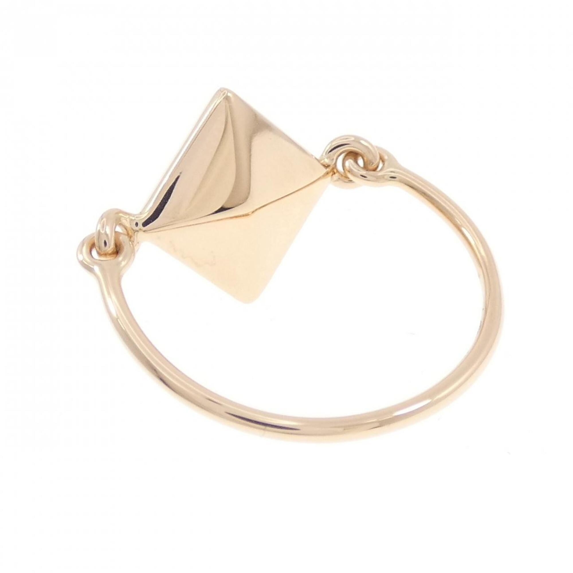 Hermes Pink Gold (18K) Band Ring (Pre-Owned)