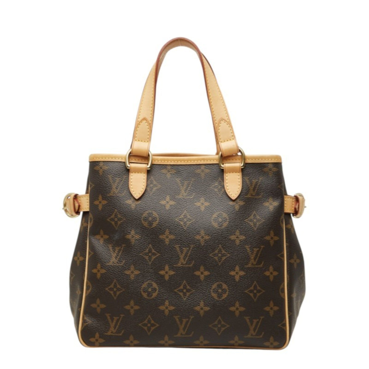 Louis Vuitton Brown Pvc Leather Handbag (Pre-Owned)