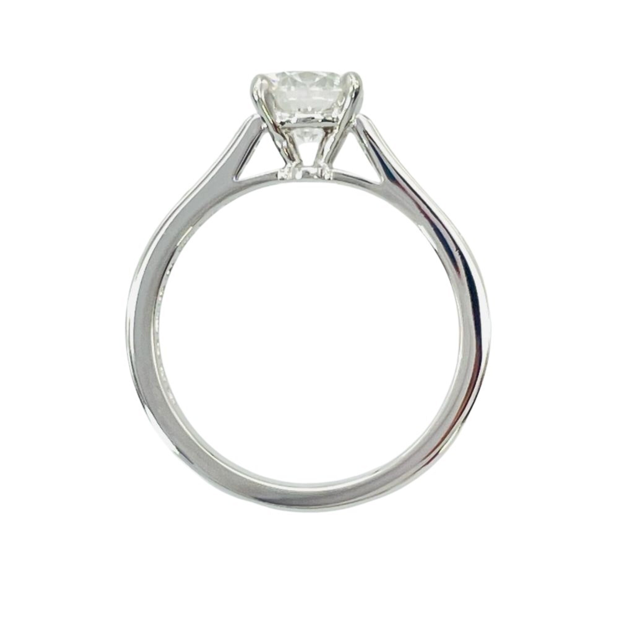 Cartier Platinum Platinum 950 Band Ring (Pre-Owned)