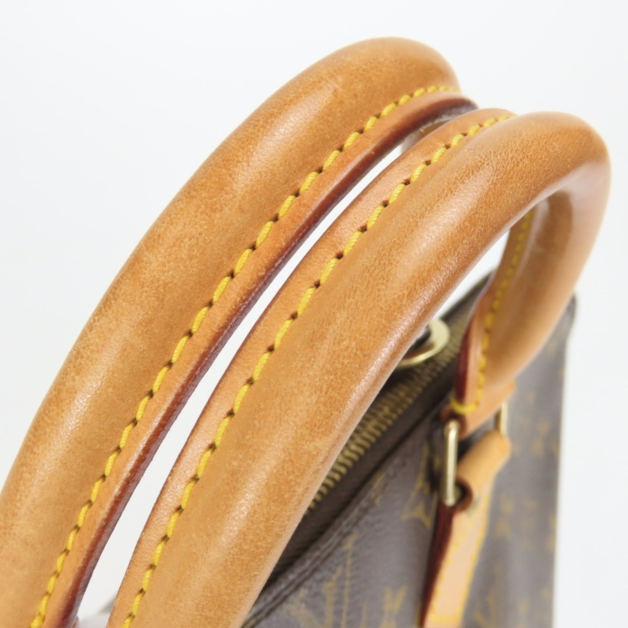 Louis Vuitton Monogram Brown Monogram Leather Handbag (Pre-Owned)