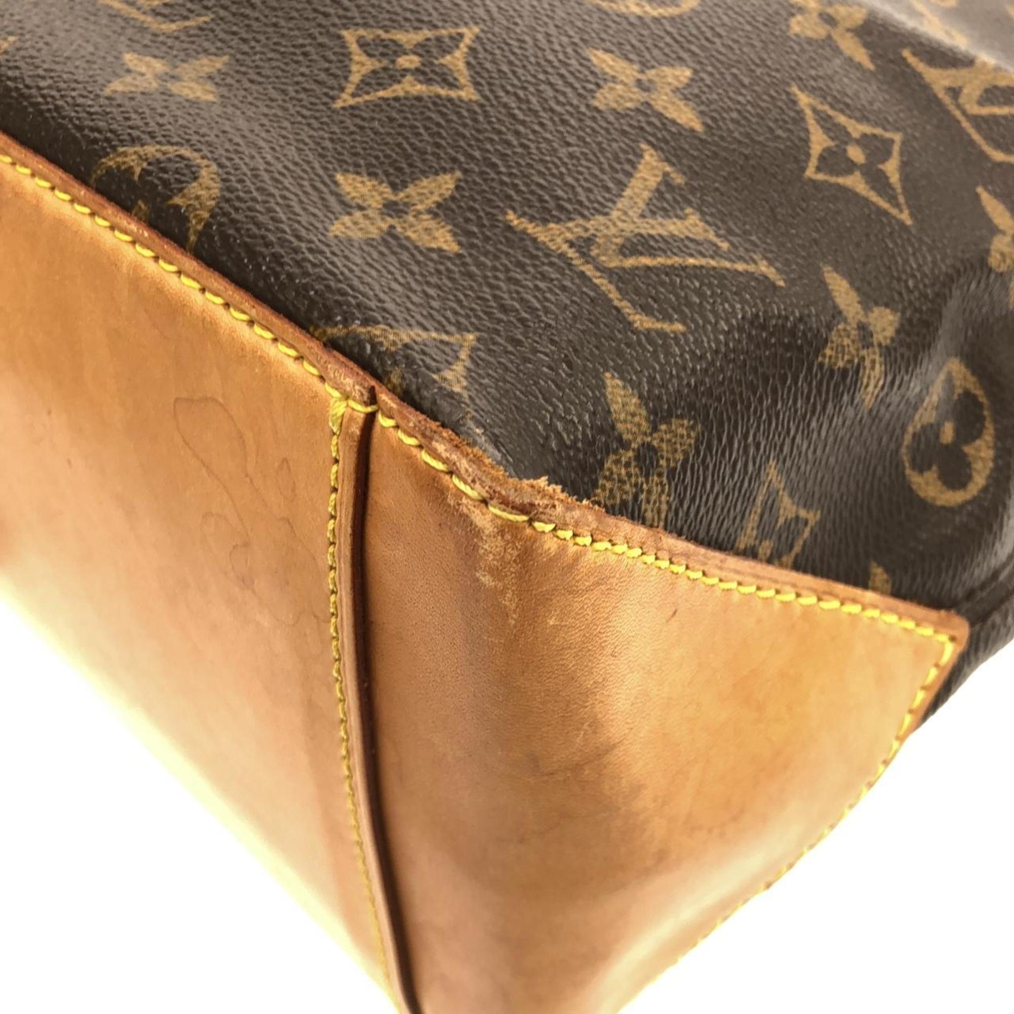 Louis Vuitton Marron Coated Canvas Handbag (Pre-Owned)