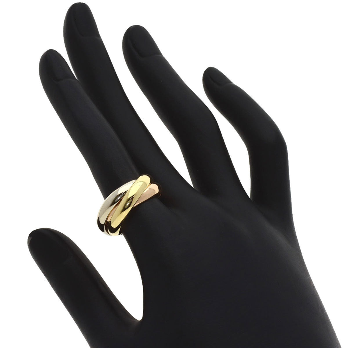 Cartier Yellow Gold (18K) Pink Gold (18K) White Gold (18K) Band Ring (Pre-Owned)