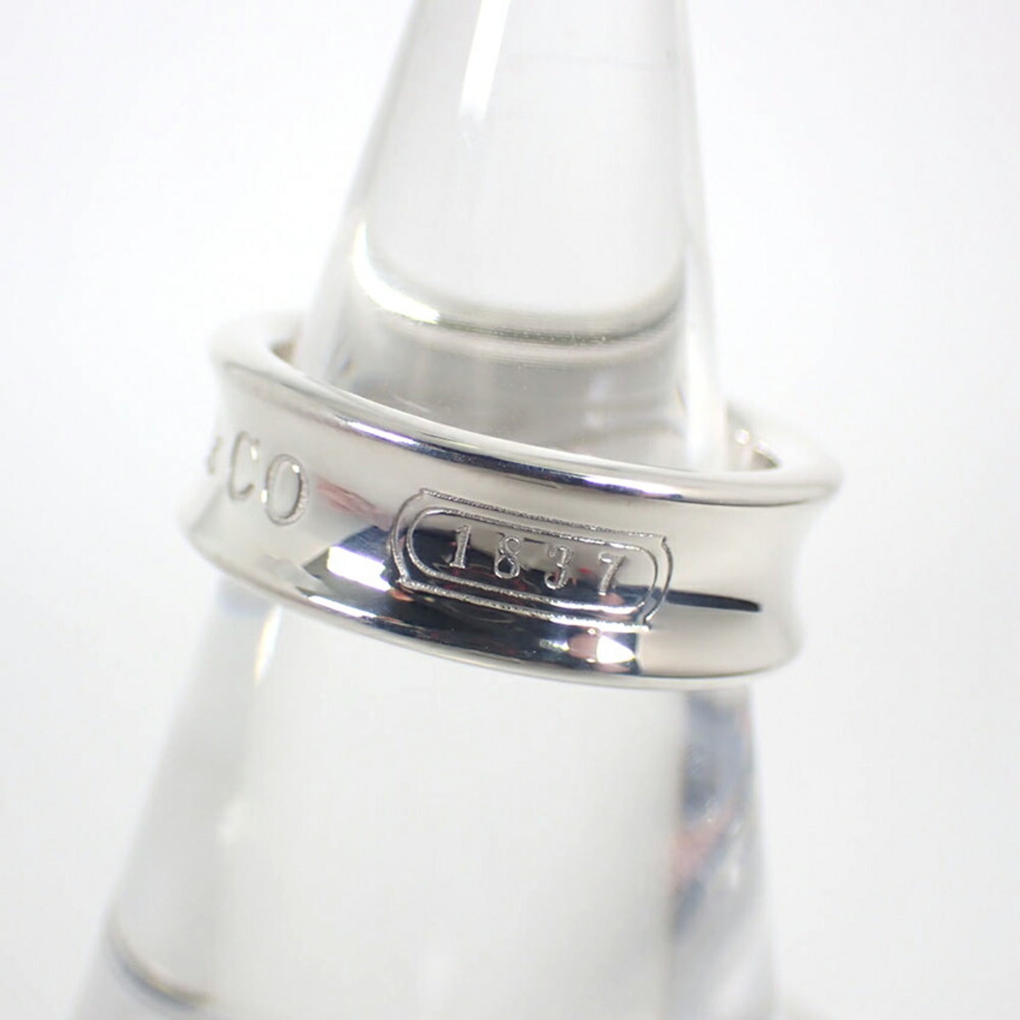 Tiffany Sterling Silver 925 Band Ring (Pre-Owned)