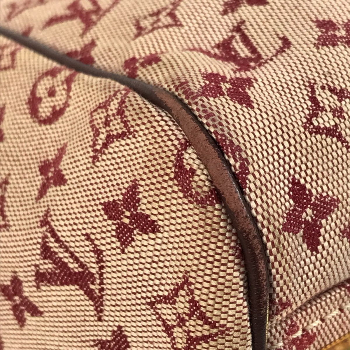 Louis Vuitton Cerise Red Color Monogram Mini Boston Bag Handbag (Pre-Owned)