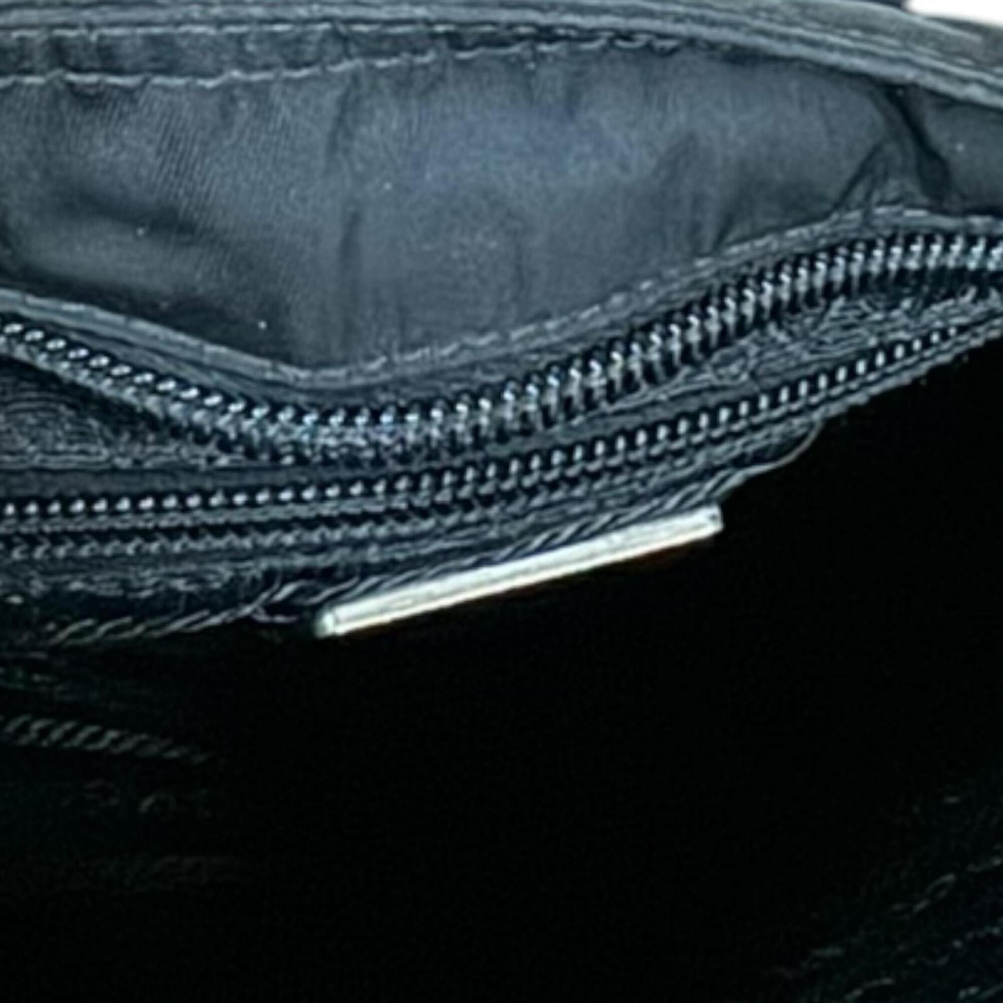 Prada Black Nylon Shoulder Bag (Pre-Owned)
