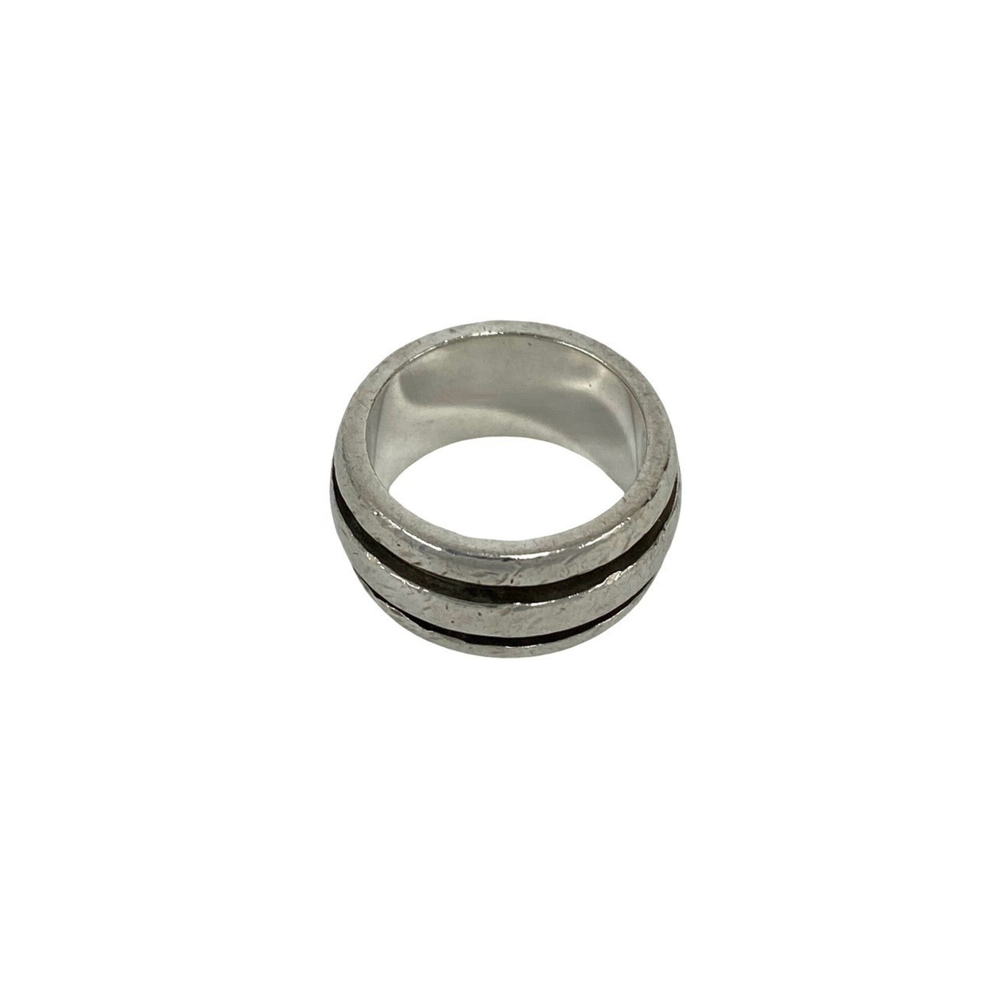 Tiffany Silver Silver 925 Band Ring (Pre-Owned)