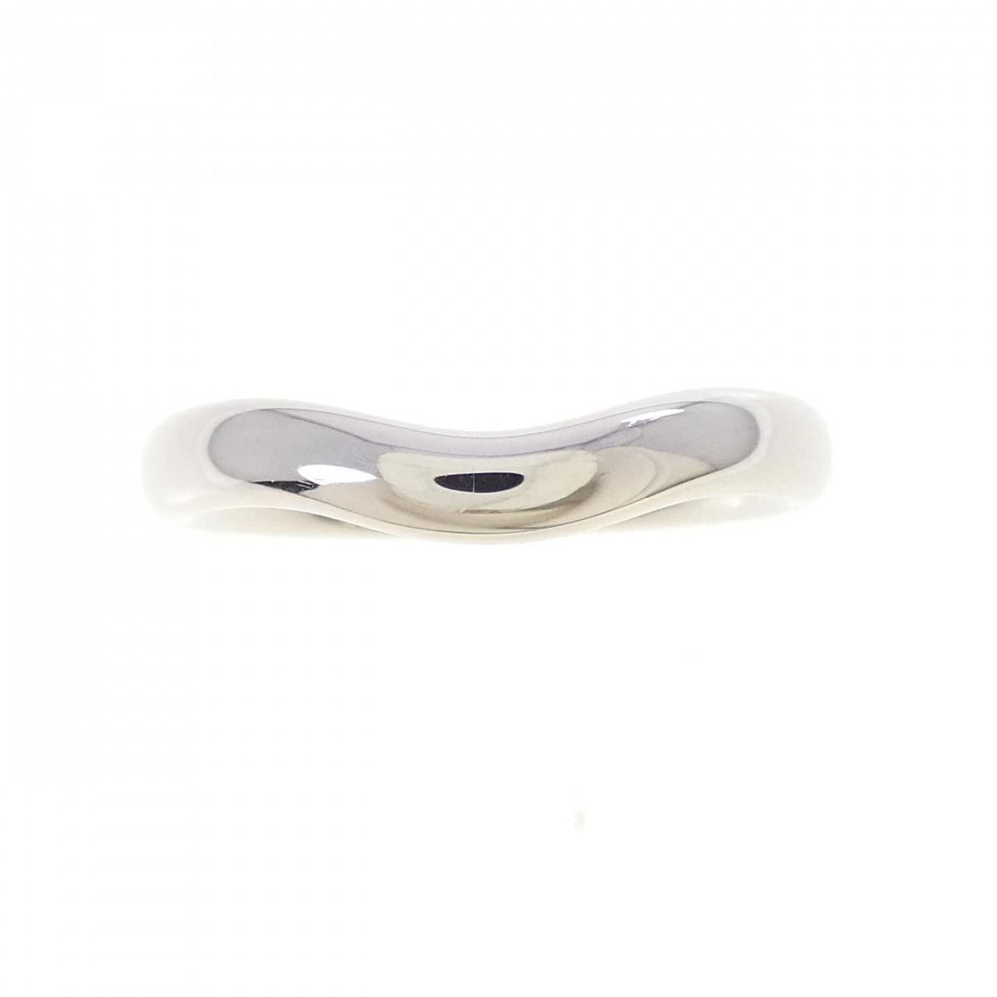 Tiffany Platinum Platinum 950 Band Ring (Pre-Owned)