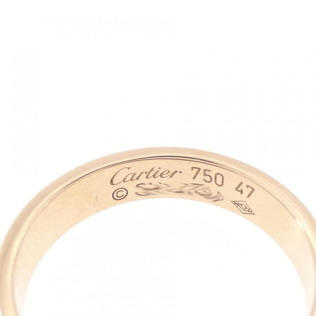 Cartier Pink Gold (18K) Band Ring (Pre-Owned)