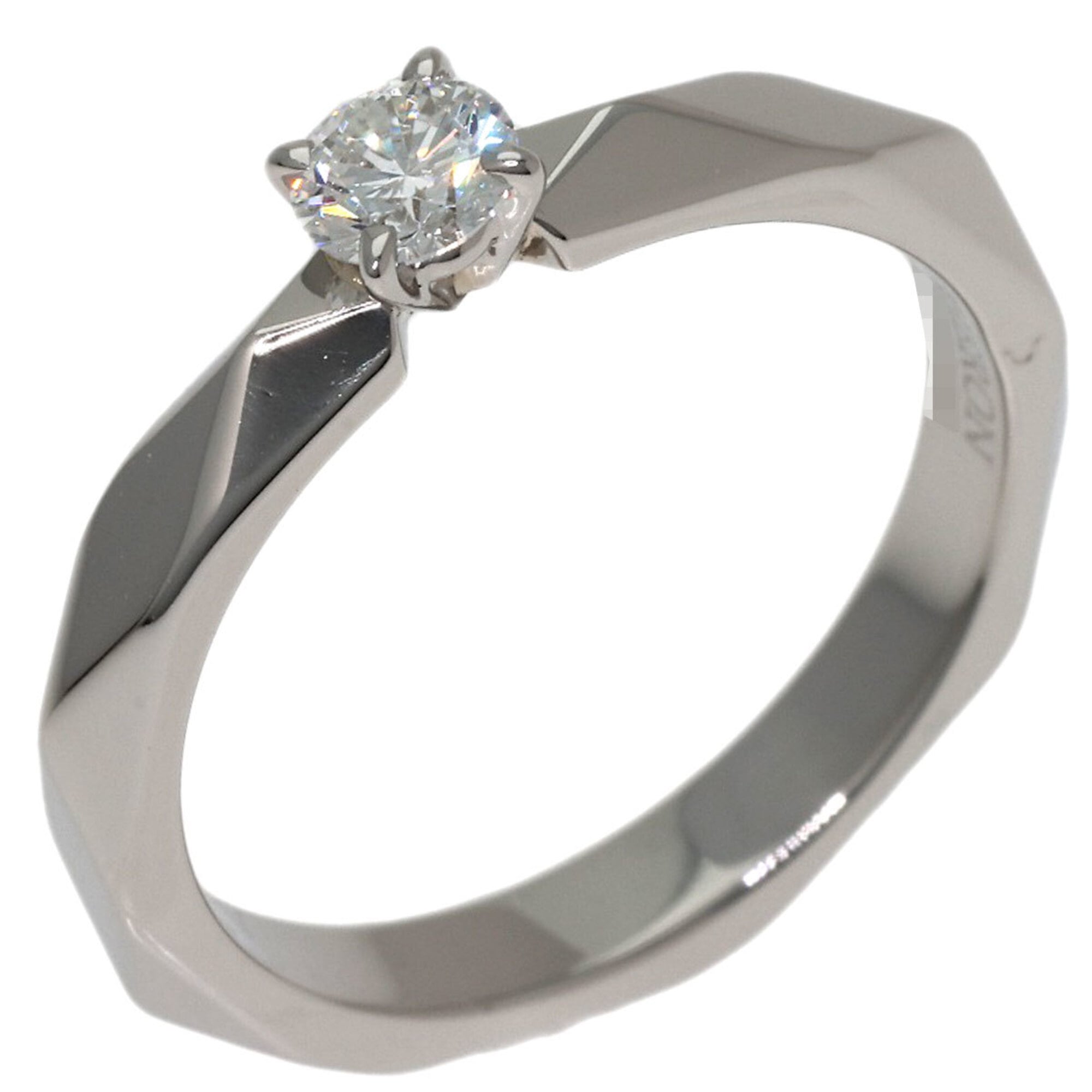 Boucheron Platinum 950 Band Ring (Pre-Owned)