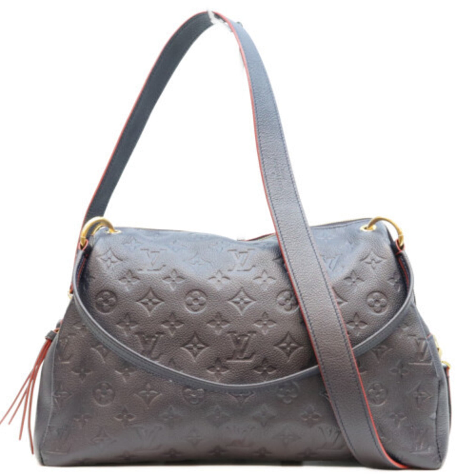 Louis Vuitton Navy Monogram Empreinte Shoulder Bag (Pre-Owned)