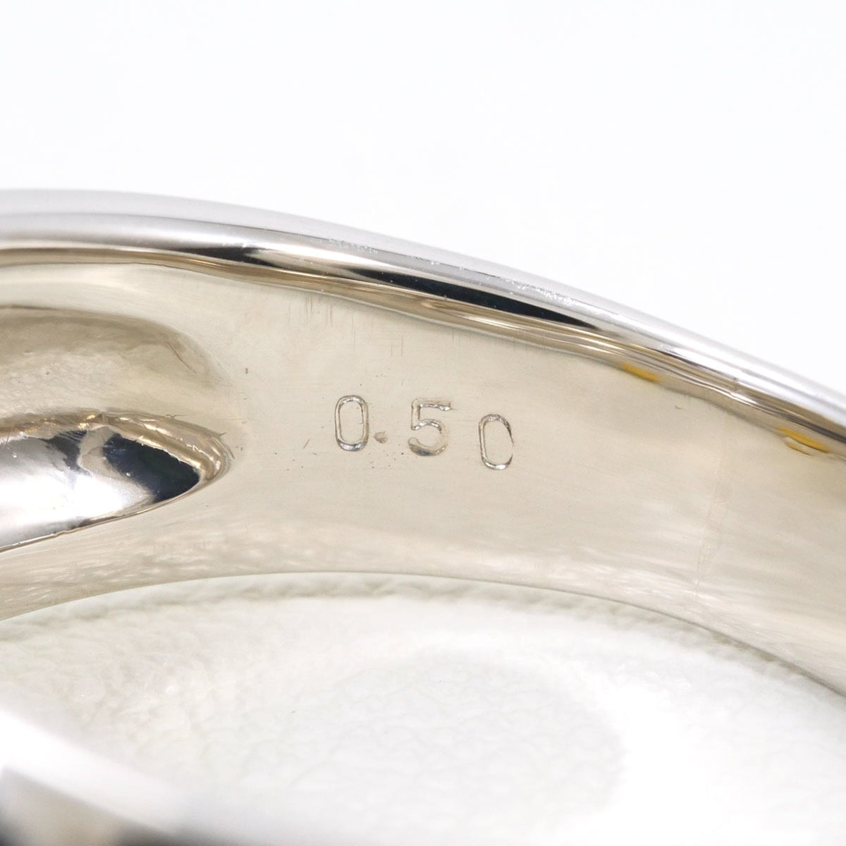 Unbranded Platinum Yellow Gold Yellow Gold (18K) Platinum 900 Band Ring (Pre-Owned)