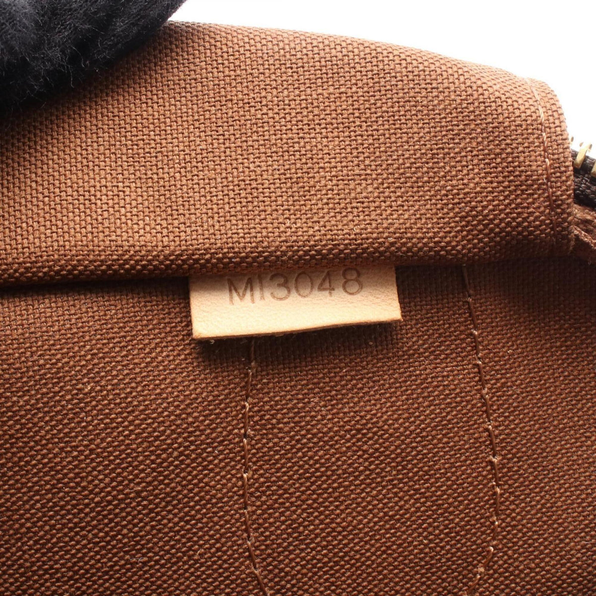Louis Vuitton Brown Monogram Coated Canvas Leather Handbag Shoulder Bag (Pre-Owned)