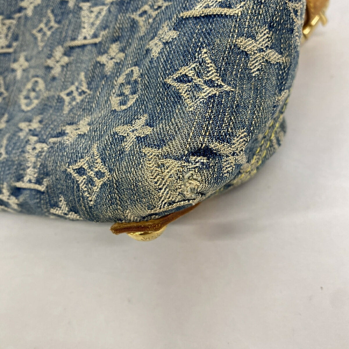 Louis Vuitton Blue Shoulder Bag (Pre-Owned)