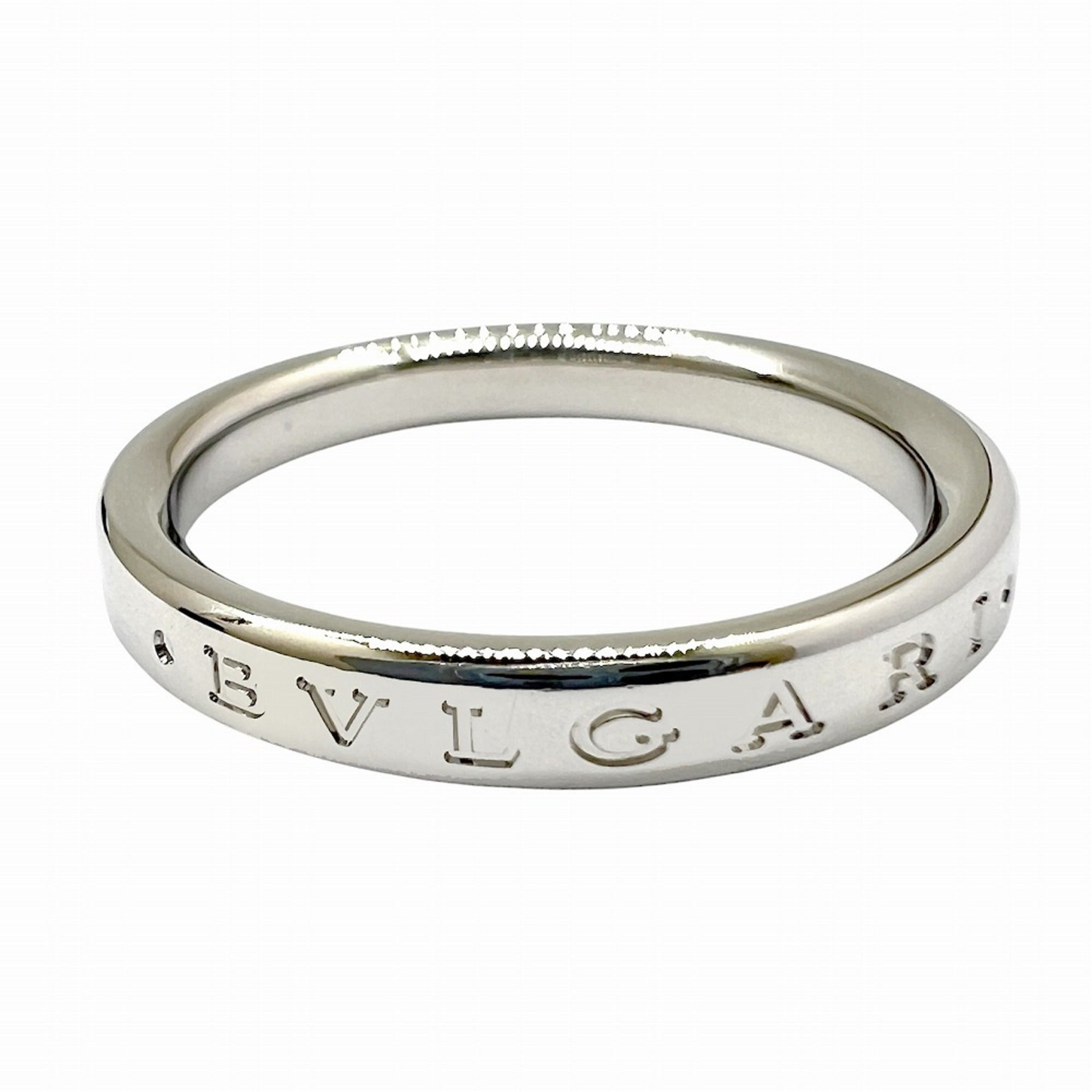 Bvlgari Platinum Platinum 950 Band Ring (Pre-Owned)