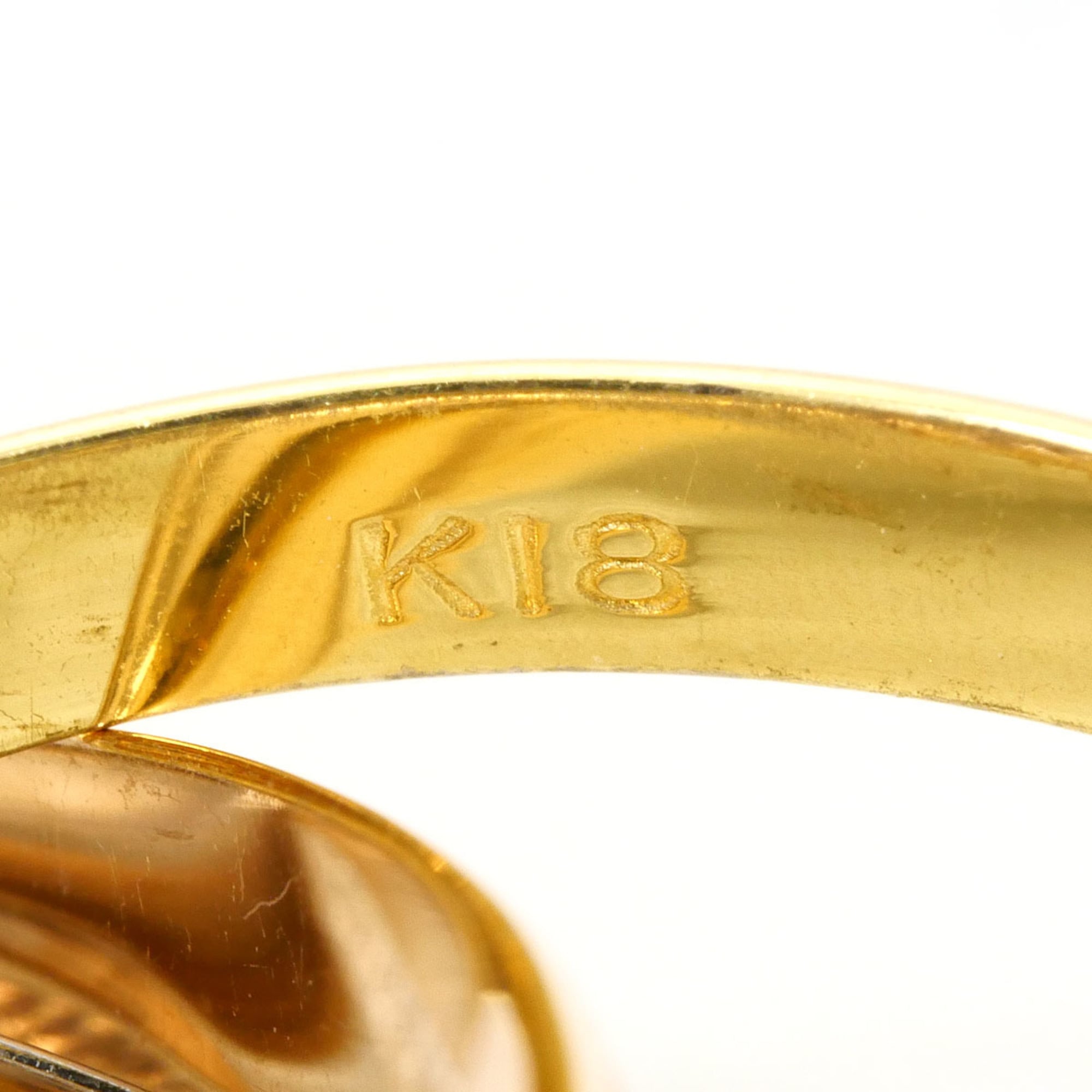 Unbranded White Gold White Gold (18K) Band Ring (Pre-Owned)
