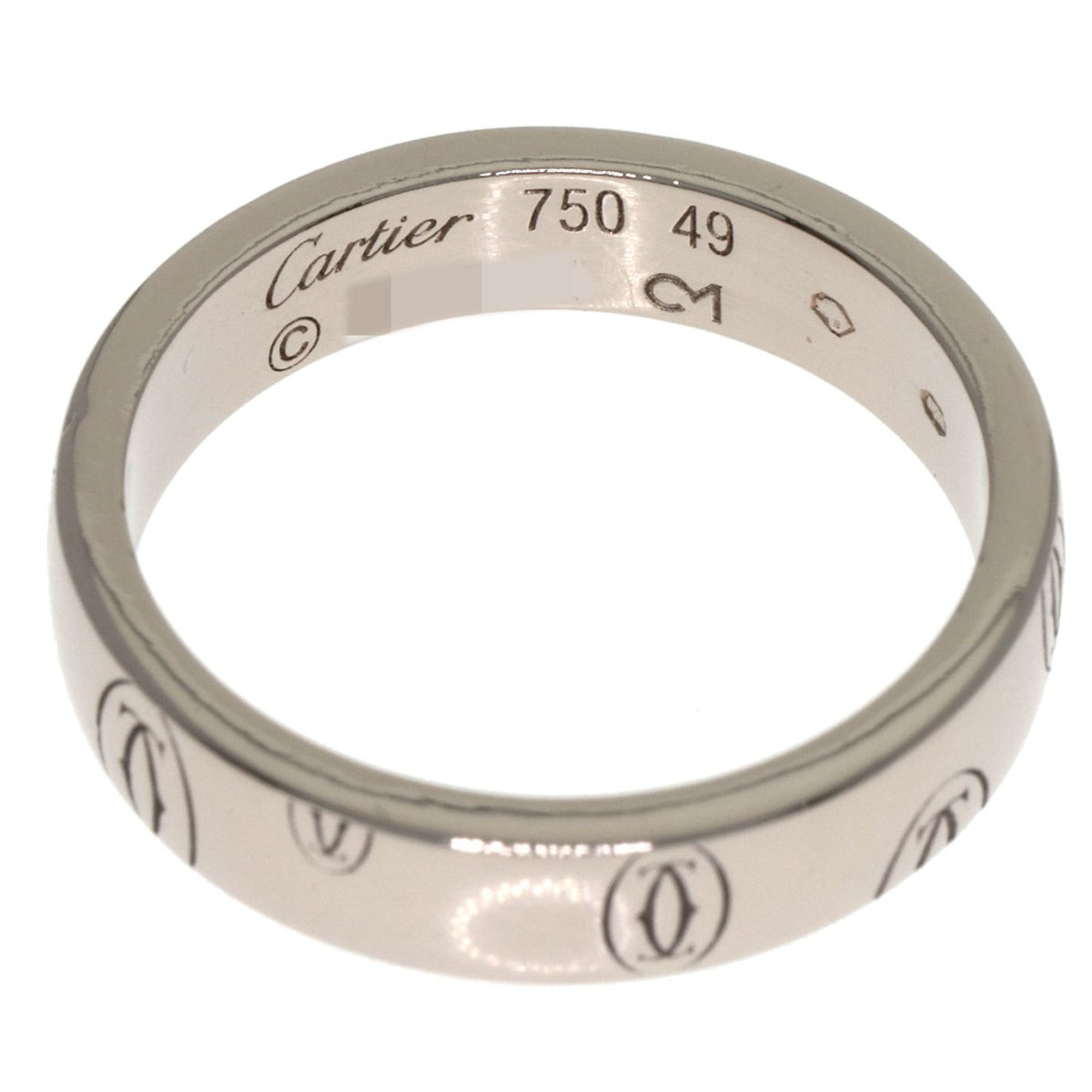 Cartier White Gold (18K) Band Ring (Pre-Owned)