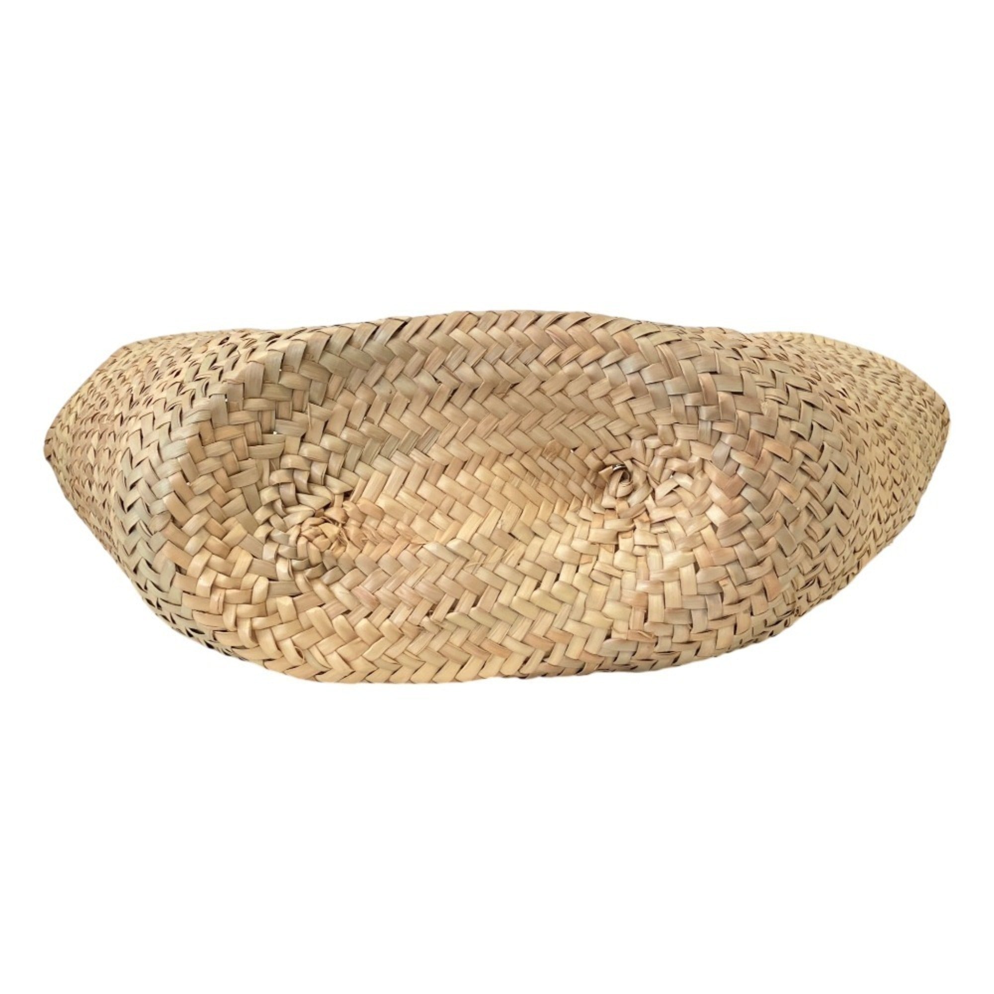 Celine Raffia Leather Basket (Pre-Owned)