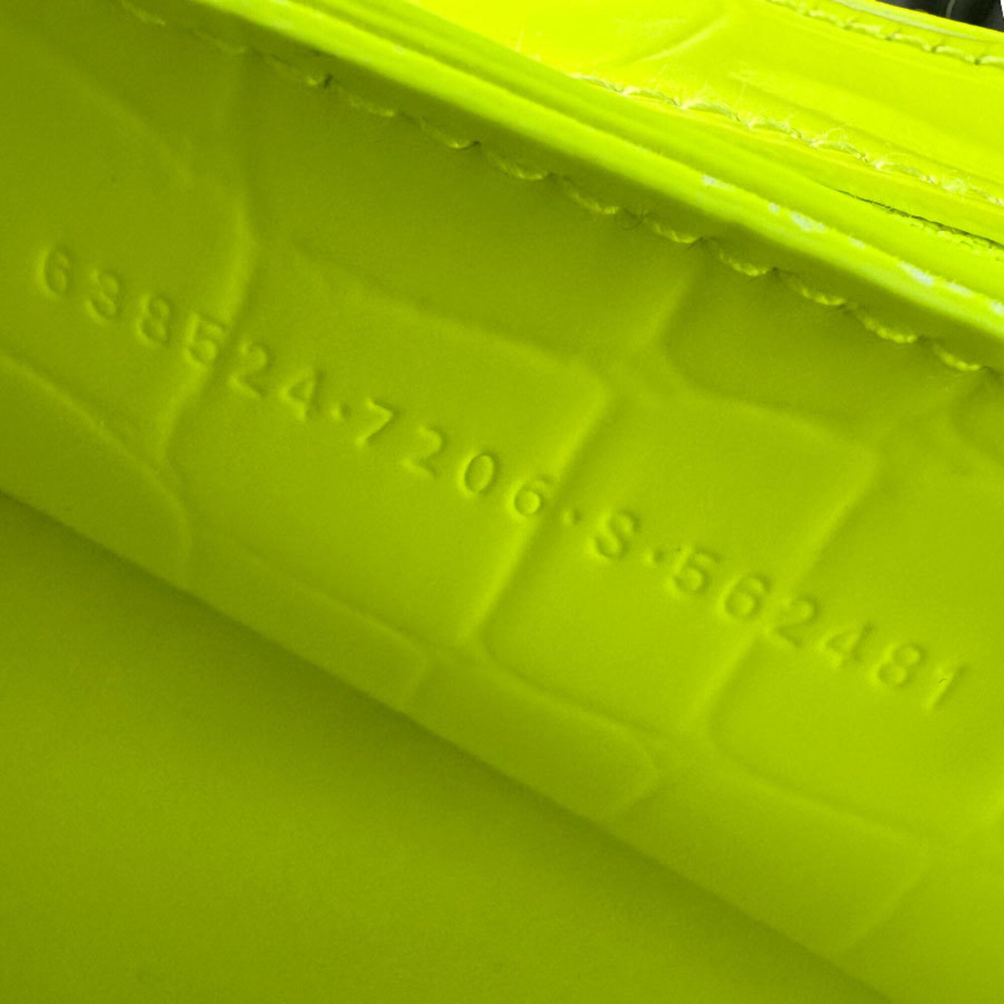 Balenciaga Yellow Leather Handbag Shoulder Bag (Pre-Owned)