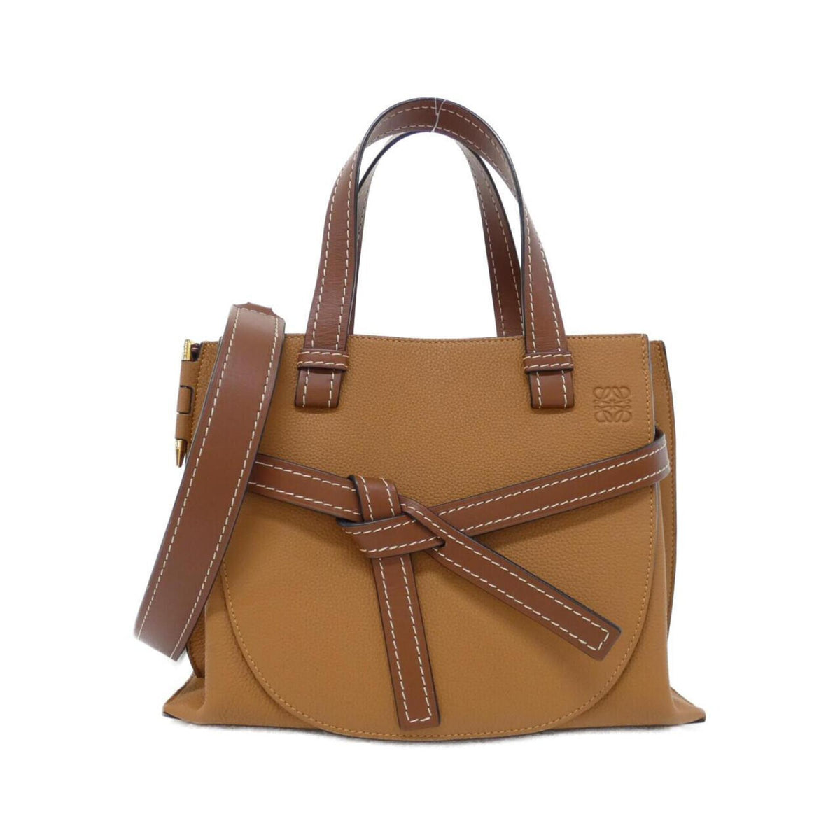 Loewe Brown Leather Handbag (Pre-Owned)