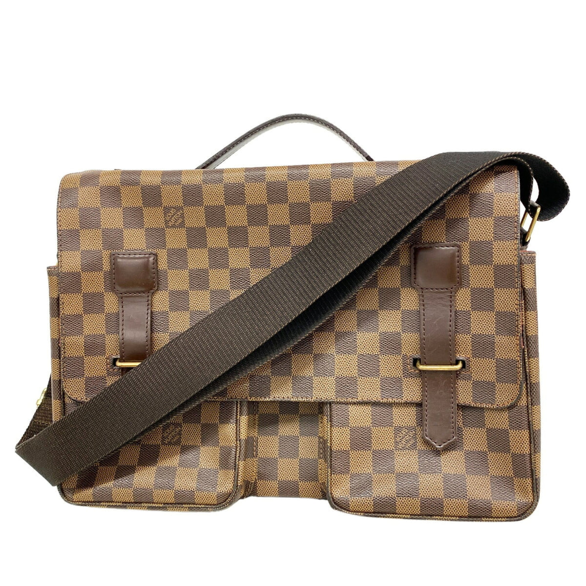 Louis Vuitton Ebene Handbag (Pre-Owned)