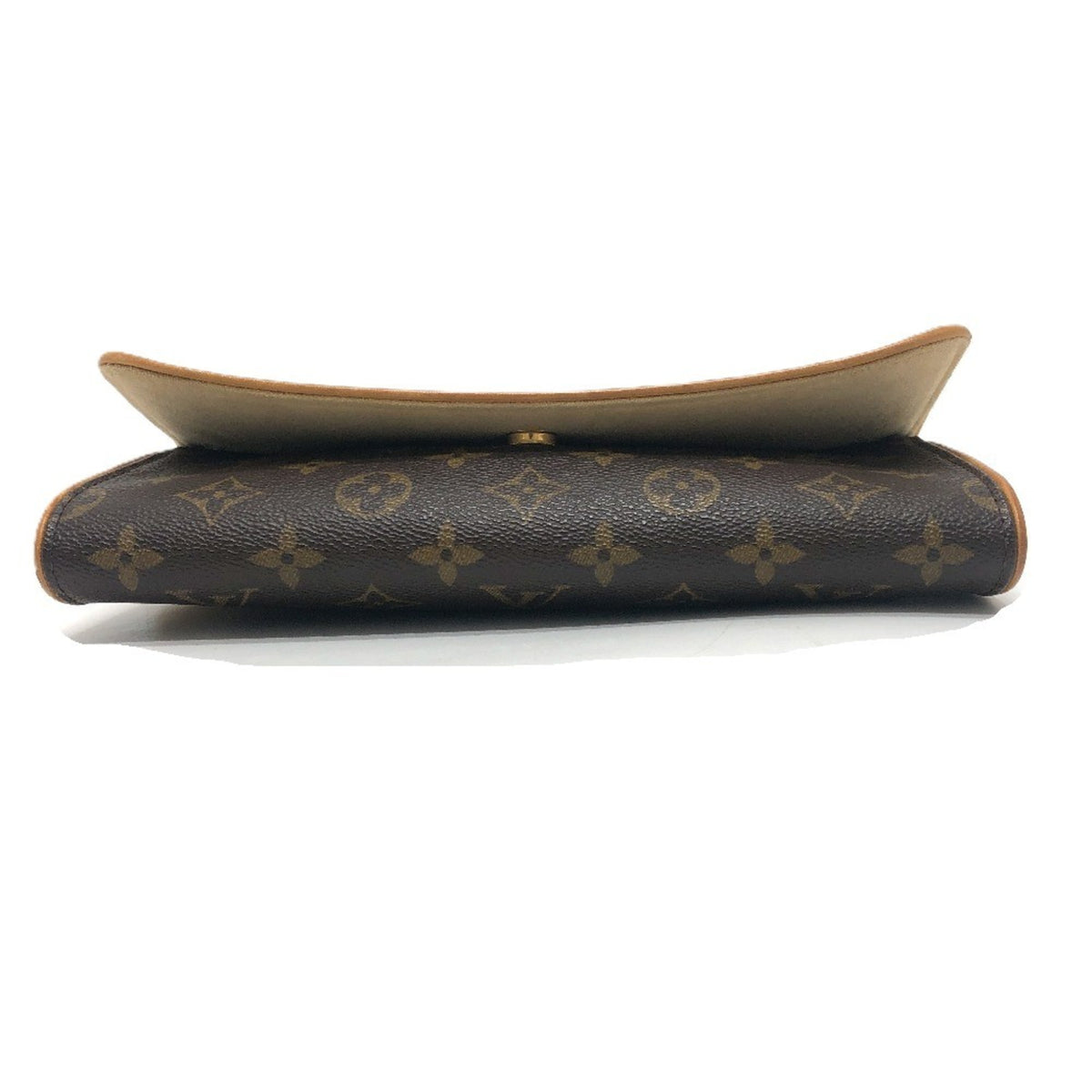Louis Vuitton Brown Monogram Monogram Clutch Bag Pochette Shoulder Bag (Pre-Owned)